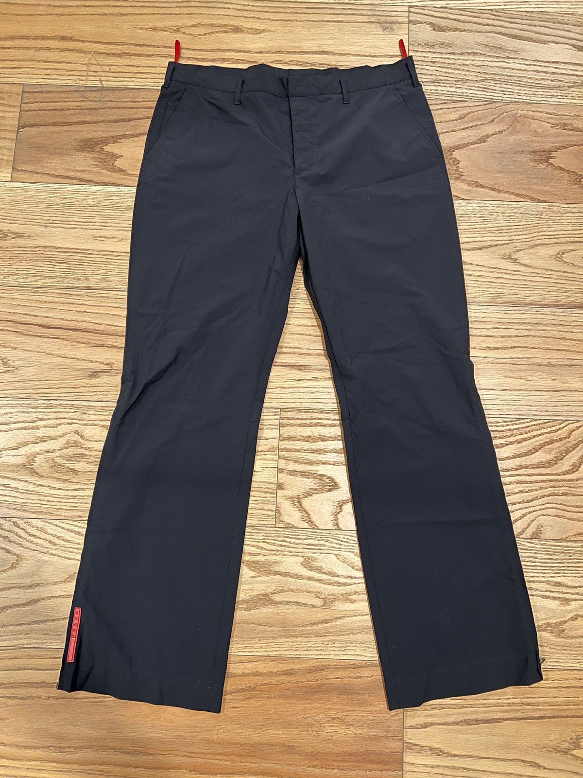 Prada Prada Sport Linea Rossa Black Pants Size US 36 / EU 52 - 1 Thumbnail
