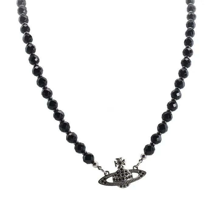 Vivienne Westwood Vivienne Westwood One Row Relief Choker Necklace Size ONE SIZE - 7 Thumbnail