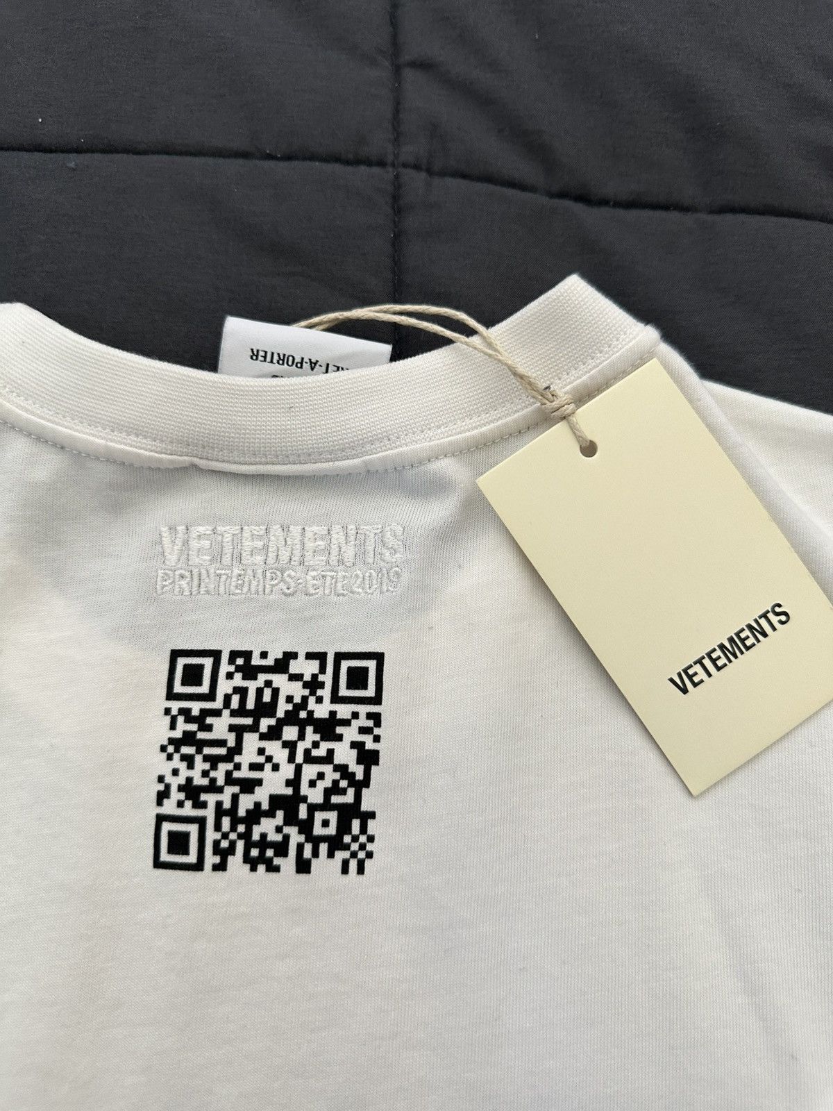 Vetements Vetements QR Code Tee Size US M / EU 48-50 / 2 - 4 Thumbnail
