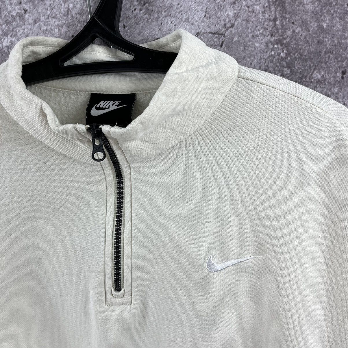 Nike Nike 1/4 Zip Sweatshirt Embroidery Small Swoosh Logo Size US L / EU 52-54 / 3 - 5 Thumbnail