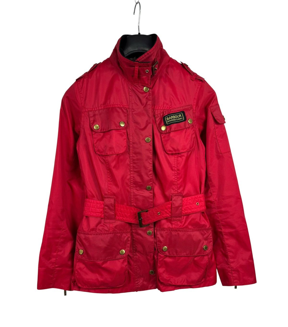 Barbour Barbour International Rainbow Belted Jacket Nylon UK8 US4 Size S / US 4 / IT 40 - 14 Thumbnail
