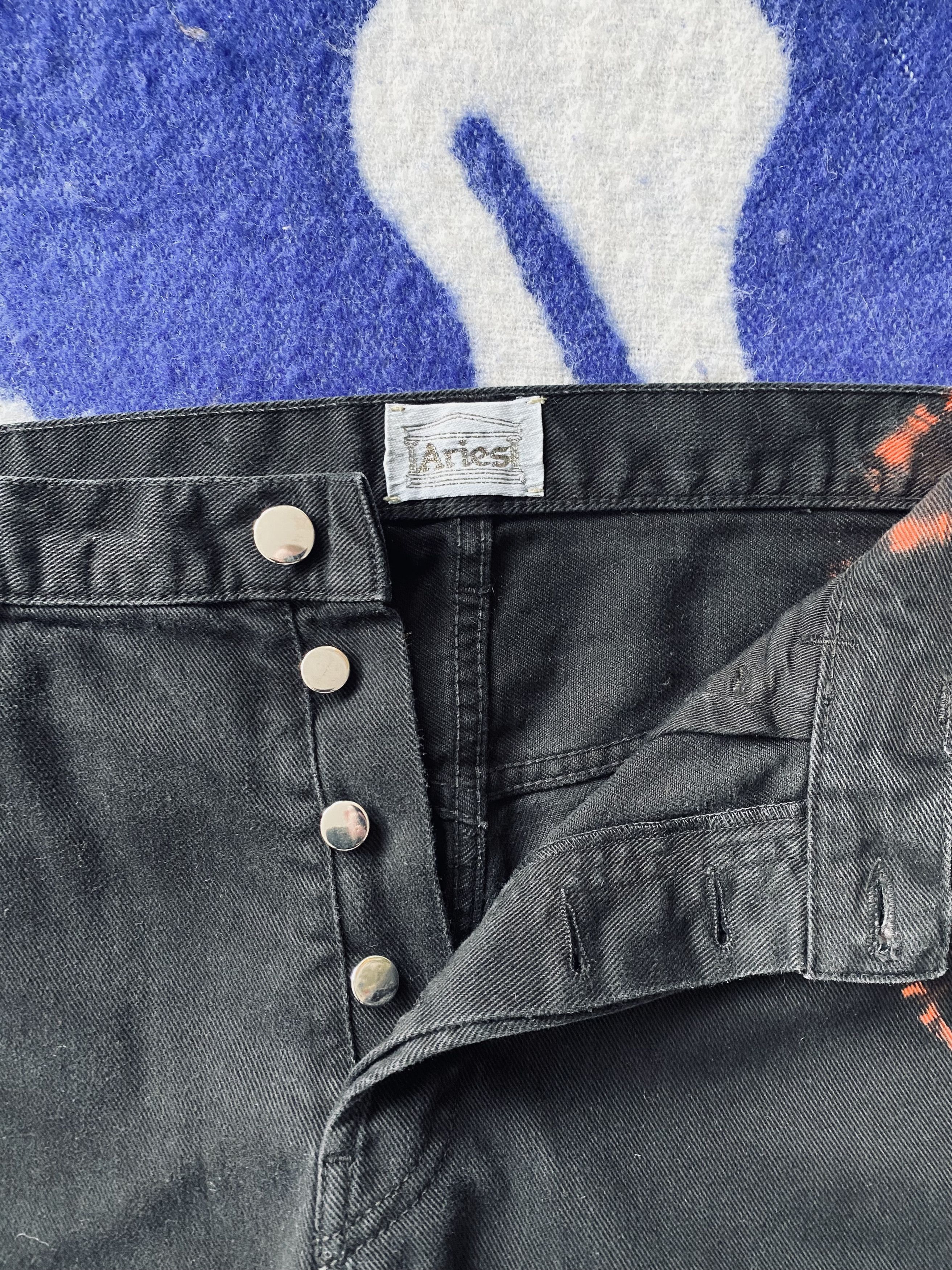 Aries Aries Arise Lilly Tie Dye Denim Jeans Size US 32 / EU 48 - 3 Thumbnail