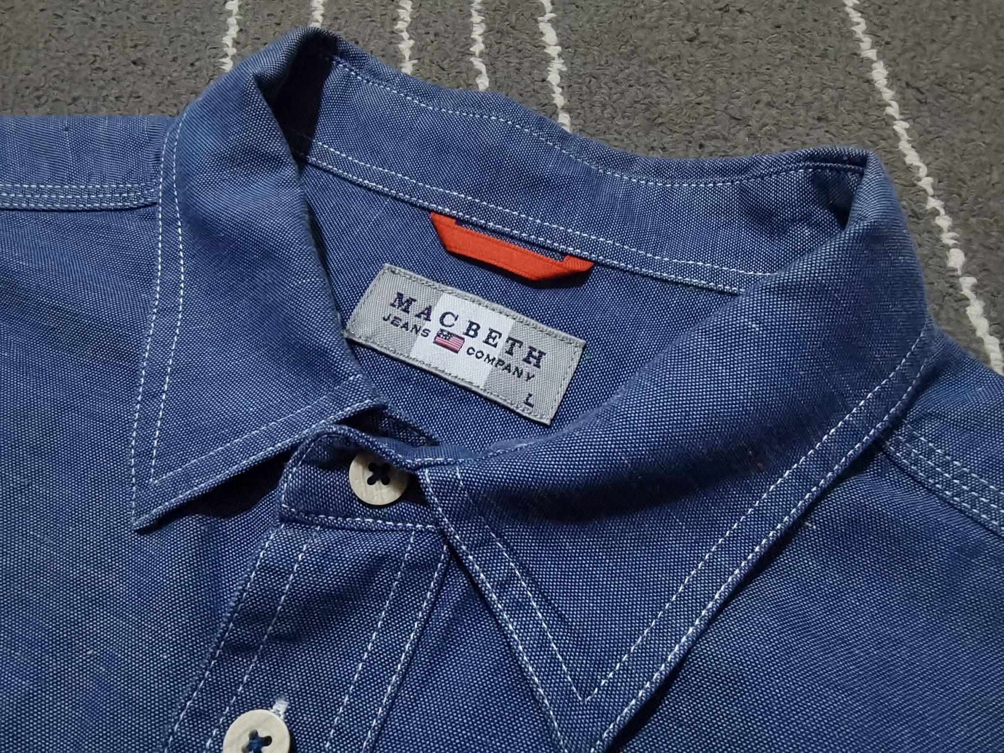 Macbeth MACBETH JEANS COMPANY buttons up M 2173 Size US M / EU 48-50 / 2 - 2 Thumbnail