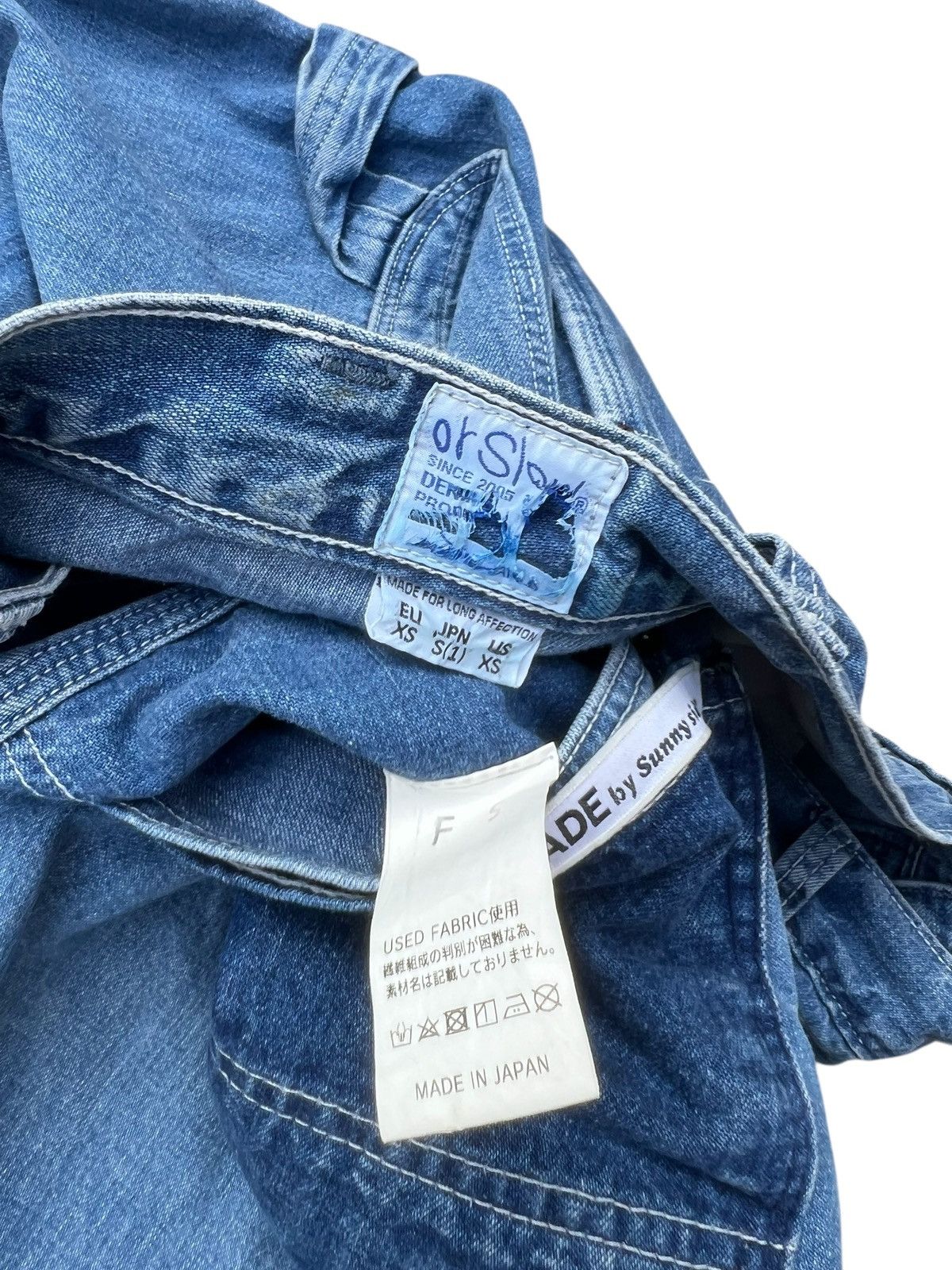 Orslow Orslow X Sunny Side Up Japan Reconstruct Baggy Denim Jeans Size US 30 / EU 46 - 23 Thumbnail