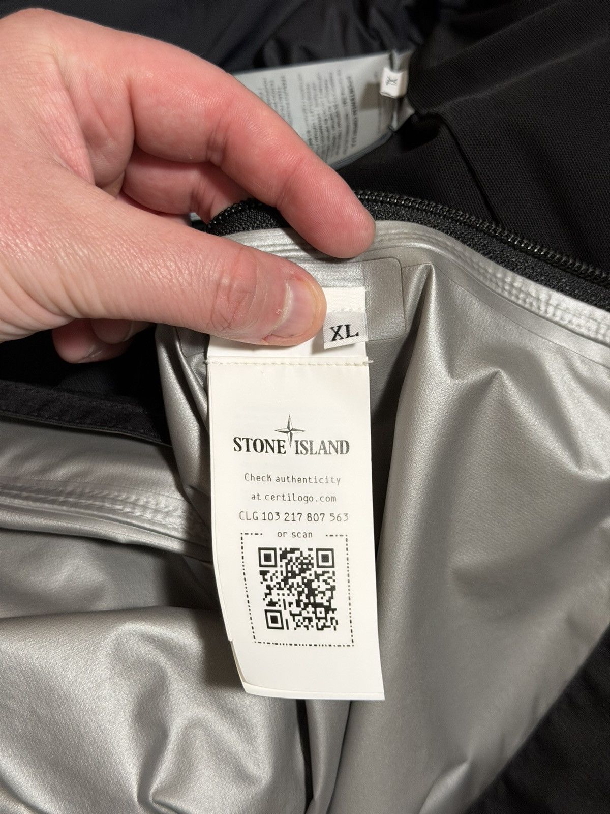 Stone Island 2700$ Stone Island 2in1 Gore Tex Metal Down-TC Packable Cape Size US XL / EU 56 / 4 - 17 Thumbnail