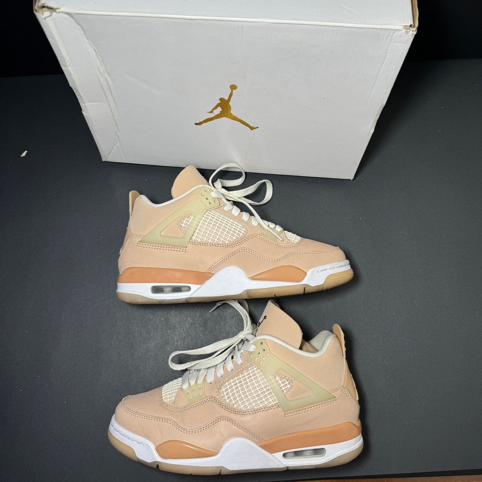 Jordan Brand × Nike Size 7.5 - Wmns Air Jordan 4 Retro Shimmer Women's Shoes Size US 7.5 / IT 37.5 - 2 Thumbnail