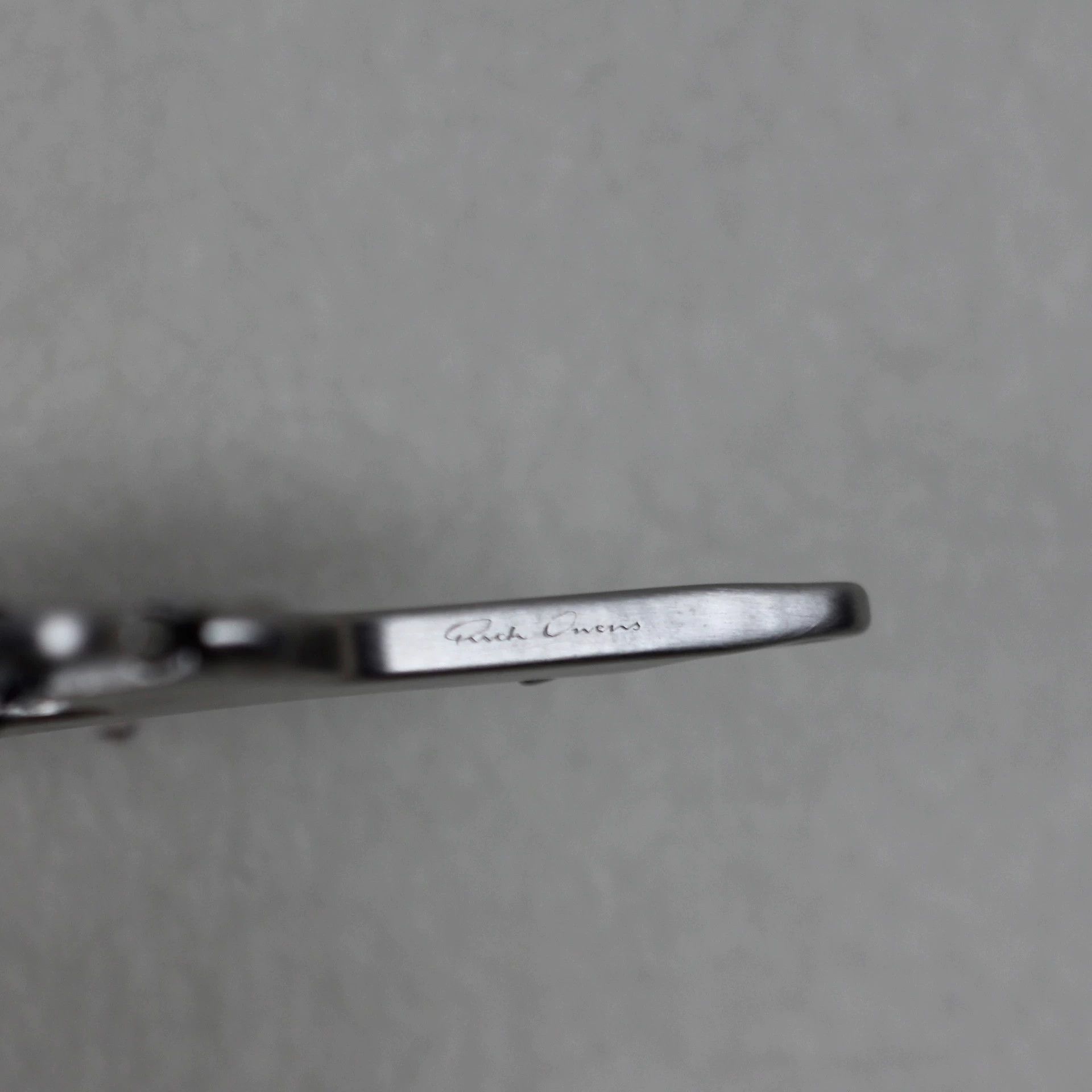 Rick Owens Rickowens Main Line Steel Keychain Necklace Accessory Size ONE SIZE - 3 Thumbnail