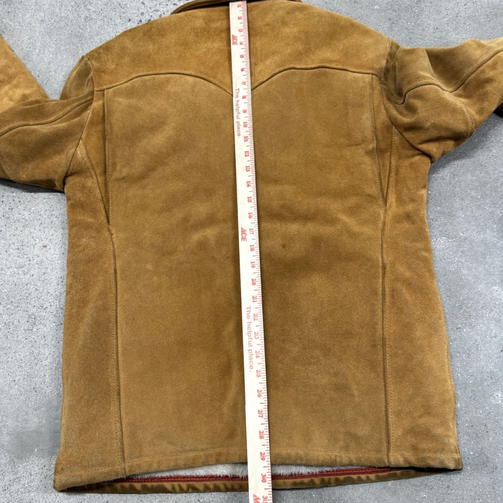 Schott VINTAGE Schott Bros Rancher Jacket Leather Sz 40 Brown USA