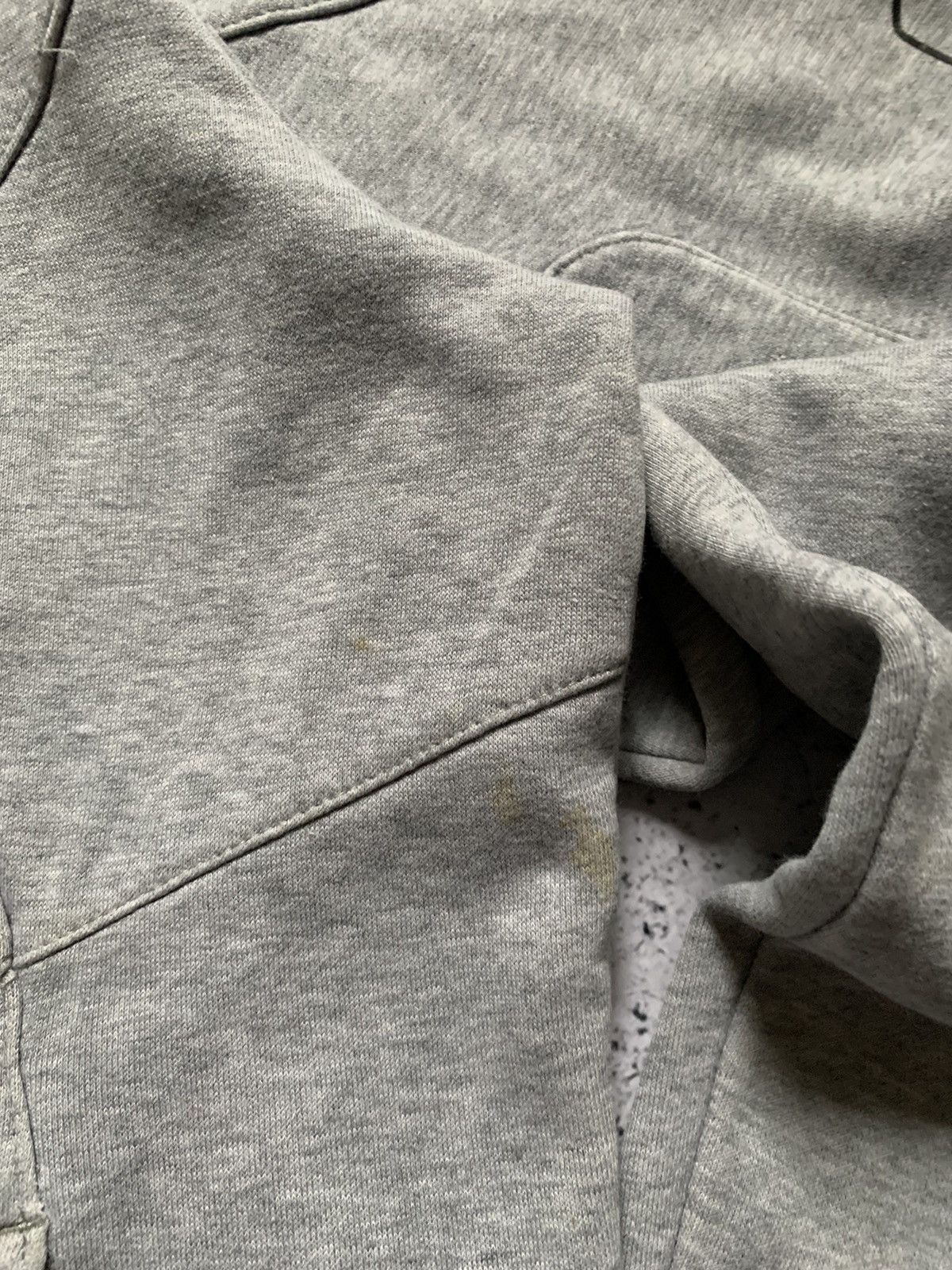 Nike Vintage Nike Boxy Fit Hoodie Spell Out Swoosh Grey Y2K USA Size US S / EU 44-46 / 1 - 6 Thumbnail
