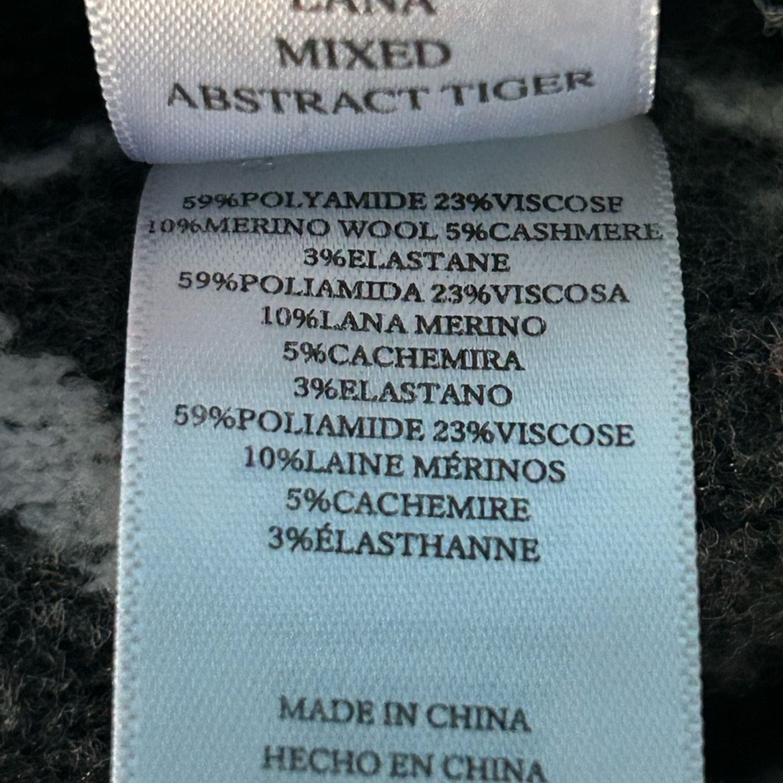 Rails Rails Lana Tiger Sweater Viscose Wool Cashmere Blend Small Size S / US 4 / IT 40 - 7 Thumbnail