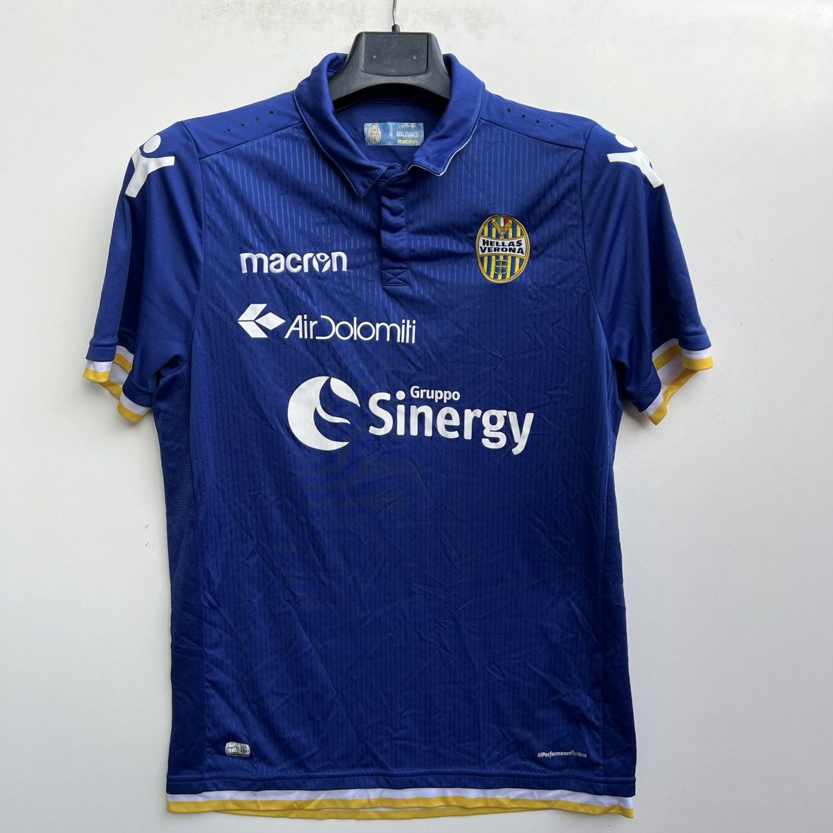Macron Hellas Verona 2018-2019 Macron football soccer jersey Size US L / EU 52-54 / 3 - 1 Thumbnail