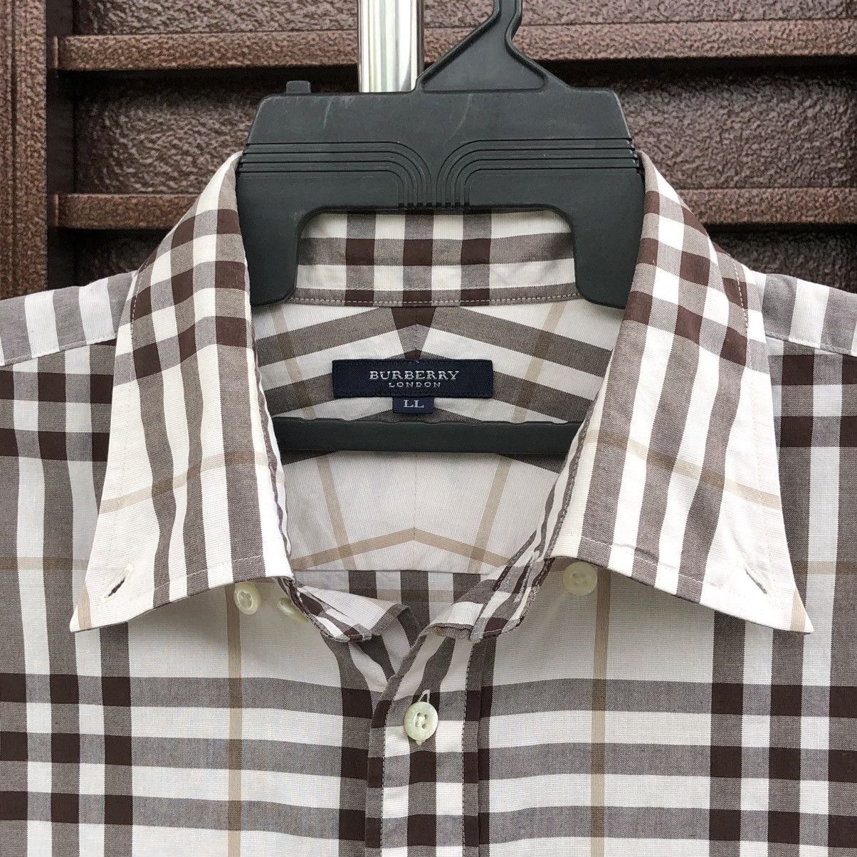 Burberry Burberry Checked Cotton Novacheck Short Sleeves Size US L / EU 52-54 / 3 - 5 Thumbnail