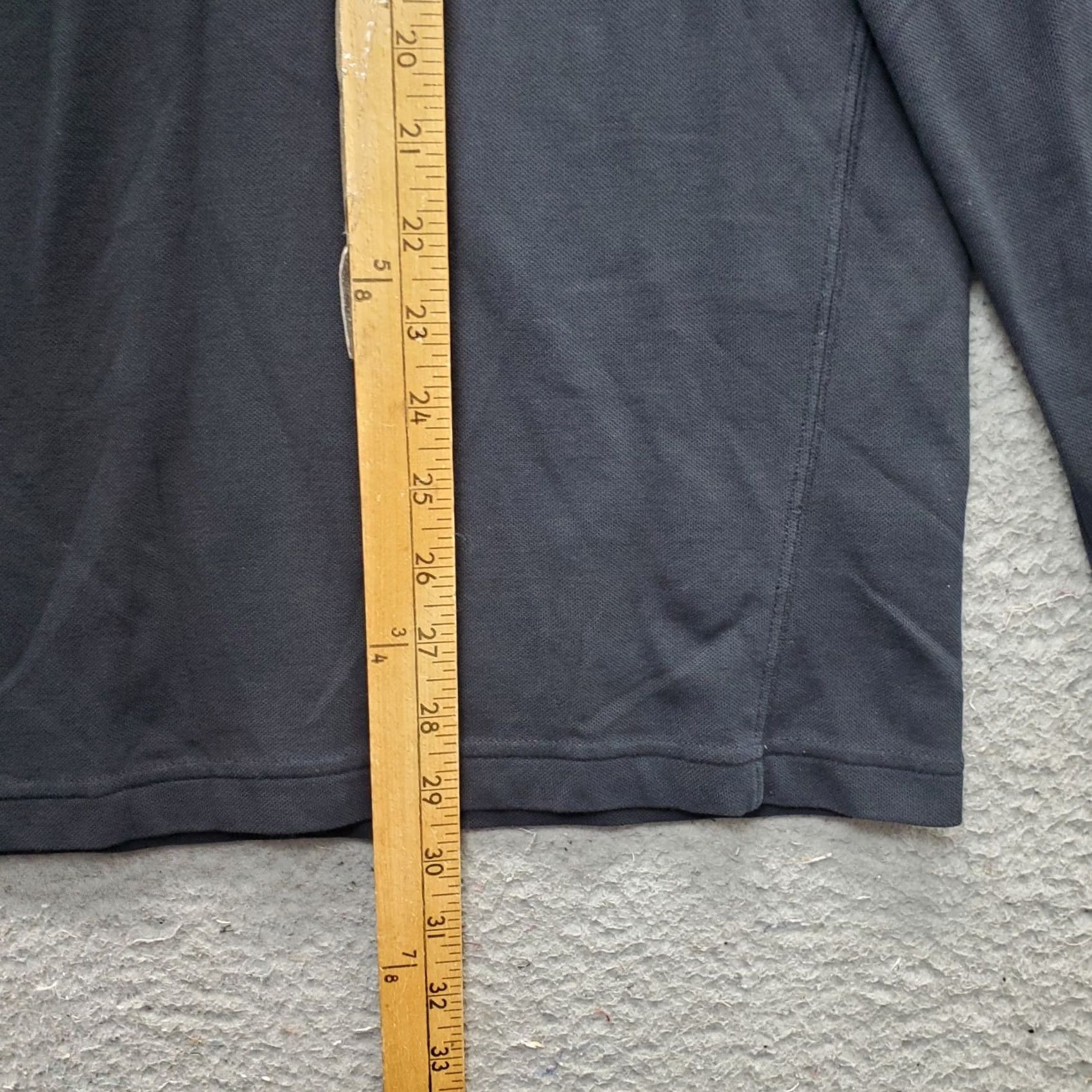 Victorinox Victorinox Polo Shirt Mens XL Black Performance Stretch Long Sleeve Quarter Zip Size US XL / EU 56 / 4 - 3 Thumbnail