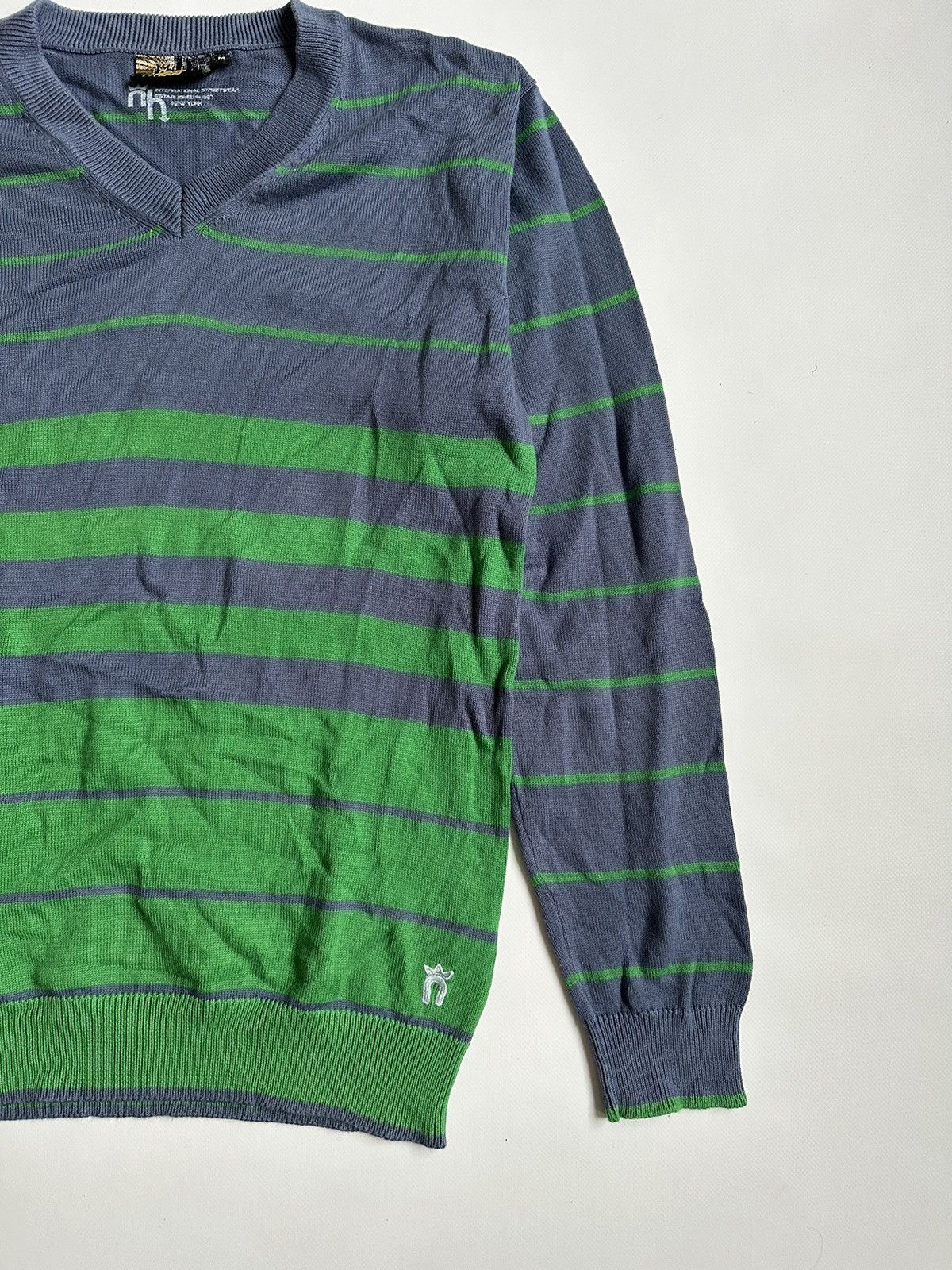 Neighborhood Vintage Neighborhood Chunky Knit Striped Sweater Size US M / EU 48-50 / 2 - 3 Thumbnail