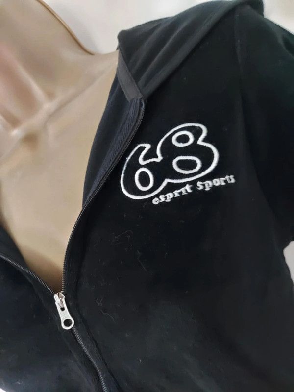 Vintage Vintage Short sleeve hoodie Size M / US 6-8 / IT 42-44 - 3 Thumbnail