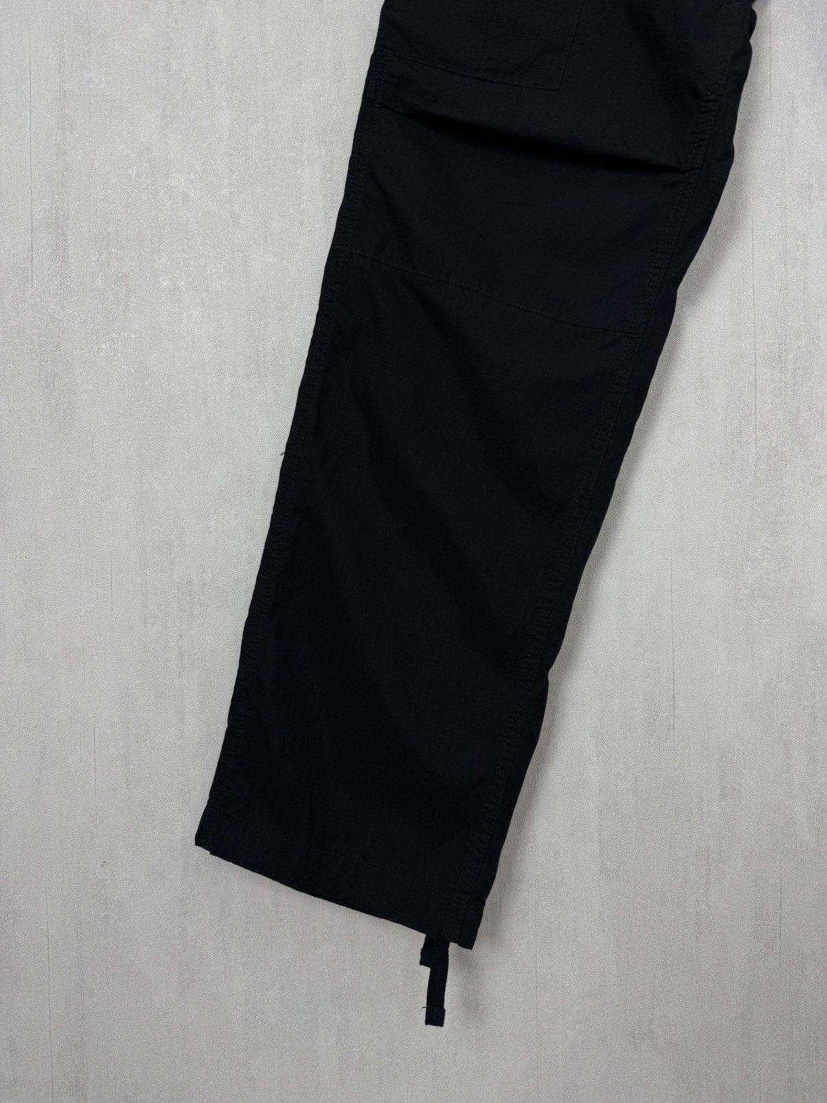 Carhartt Carhartt WIP Black Aviation Cargo Pants Size 36x34 Size US 36 / EU 52 - 9 Thumbnail