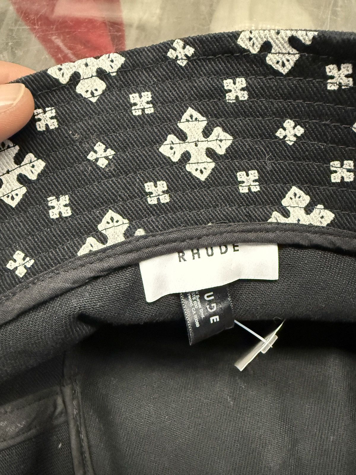 Rhude Rhude Bucket Hat Black Size ONE SIZE - 2 Thumbnail