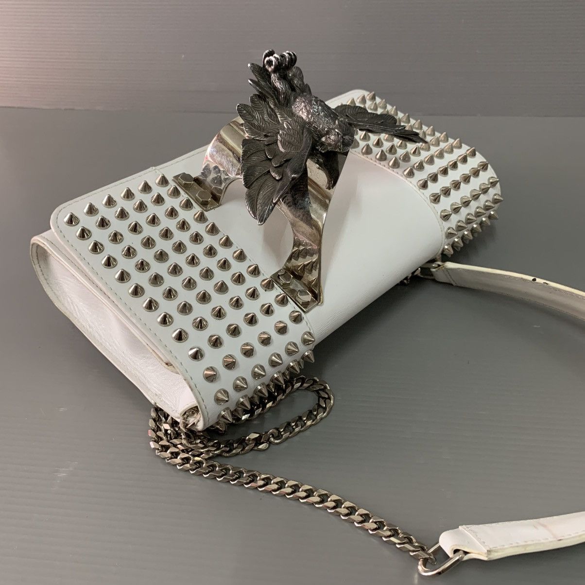 Philipp Plein 💥🔥HOT SALE🔥💥Authentic Philipp Plein Leather Slingbag Clutch Size ONE SIZE - 4 Thumbnail