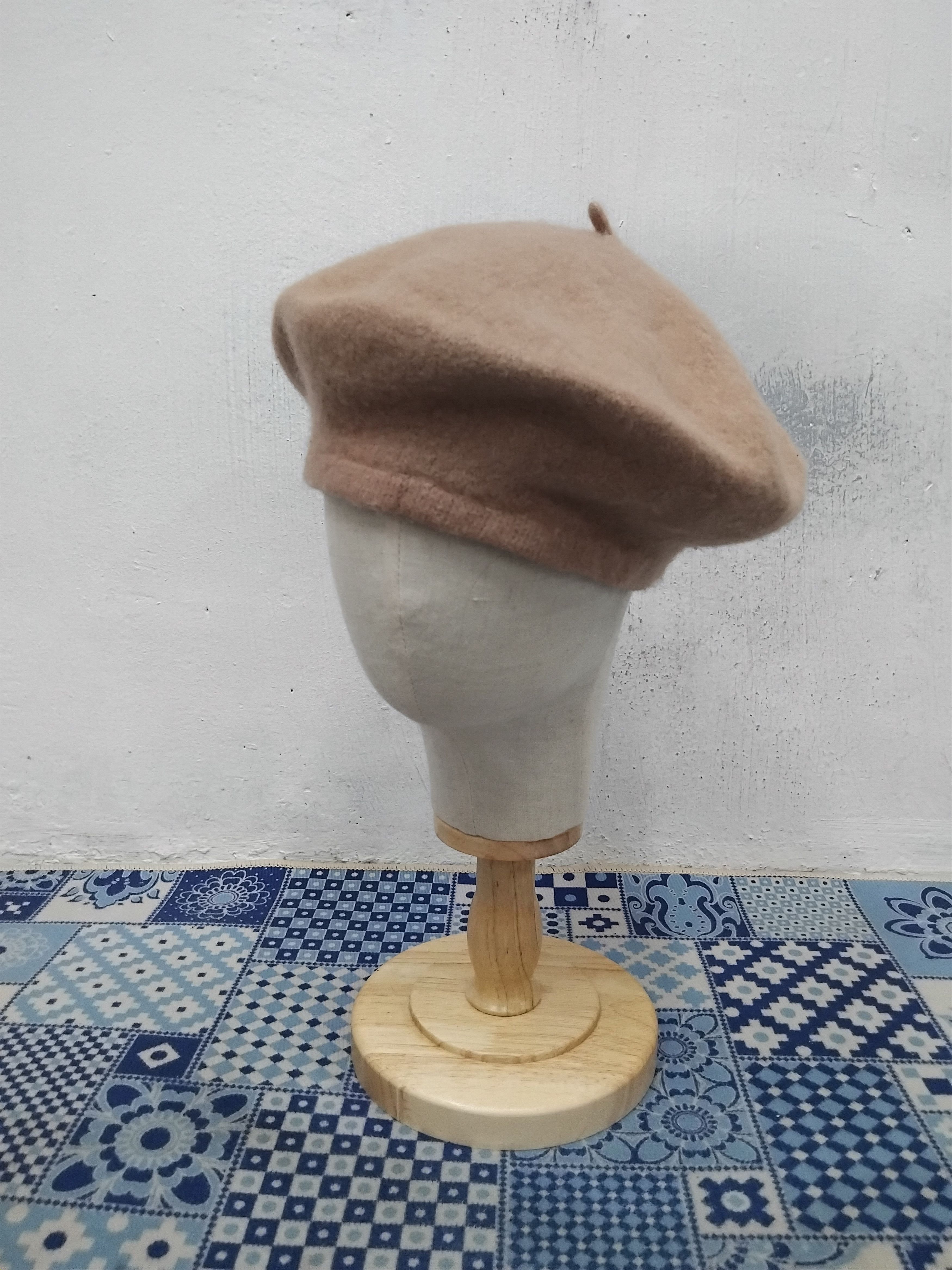 Japanese Brand Earth music & ecology peach hat Size ONE SIZE - 6 Thumbnail