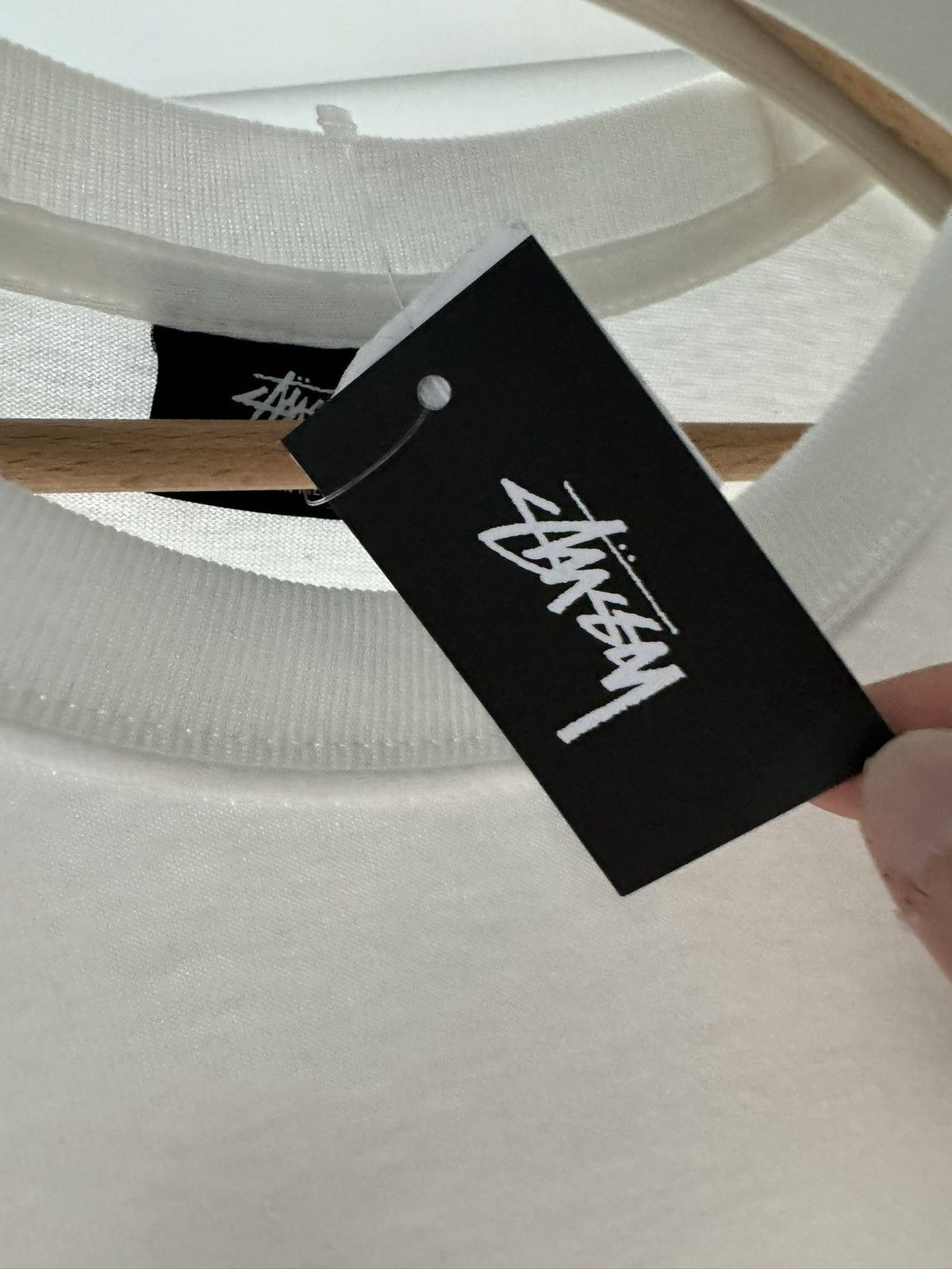Stussy Stussy x Virgil Abloh (Off-White) tee white Size US M / EU 48-50 / 2 - 6 Thumbnail