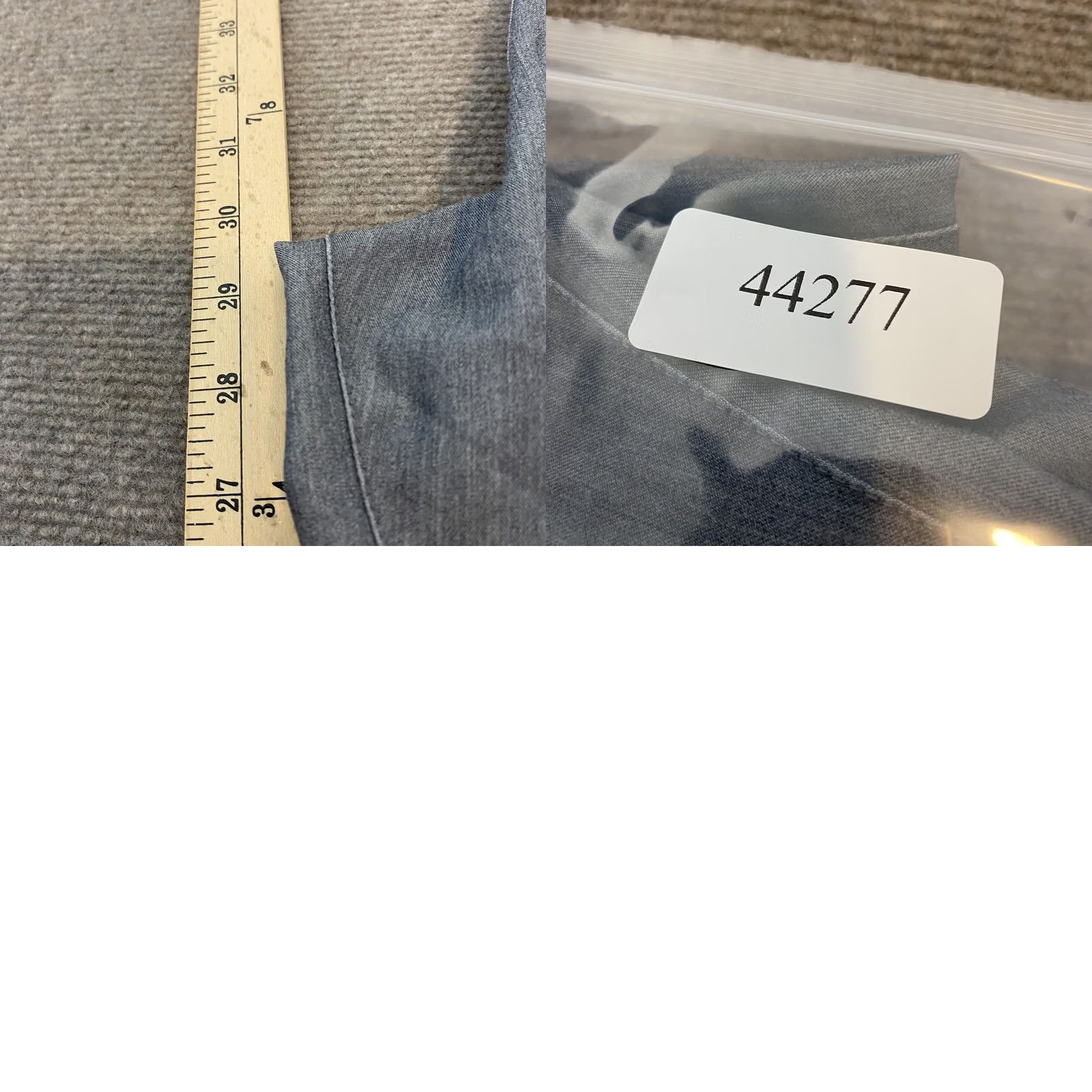 Vintage FIGS Technical Collection Jogger Pants Adult Small Gray Drawstring Pockets Scrubs Size 28" / US 6 / IT 42 - 8 Thumbnail