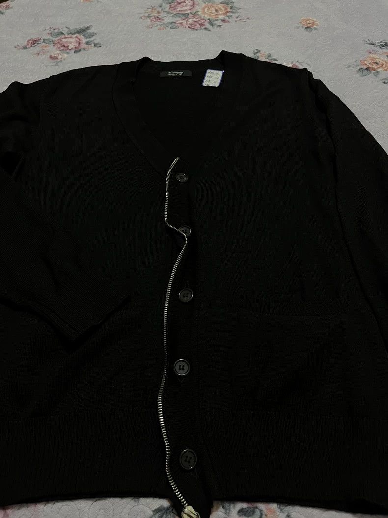 Undercover Undercover Black wool cardigan sweater Size US M / EU 48-50 / 2 - 2 Thumbnail