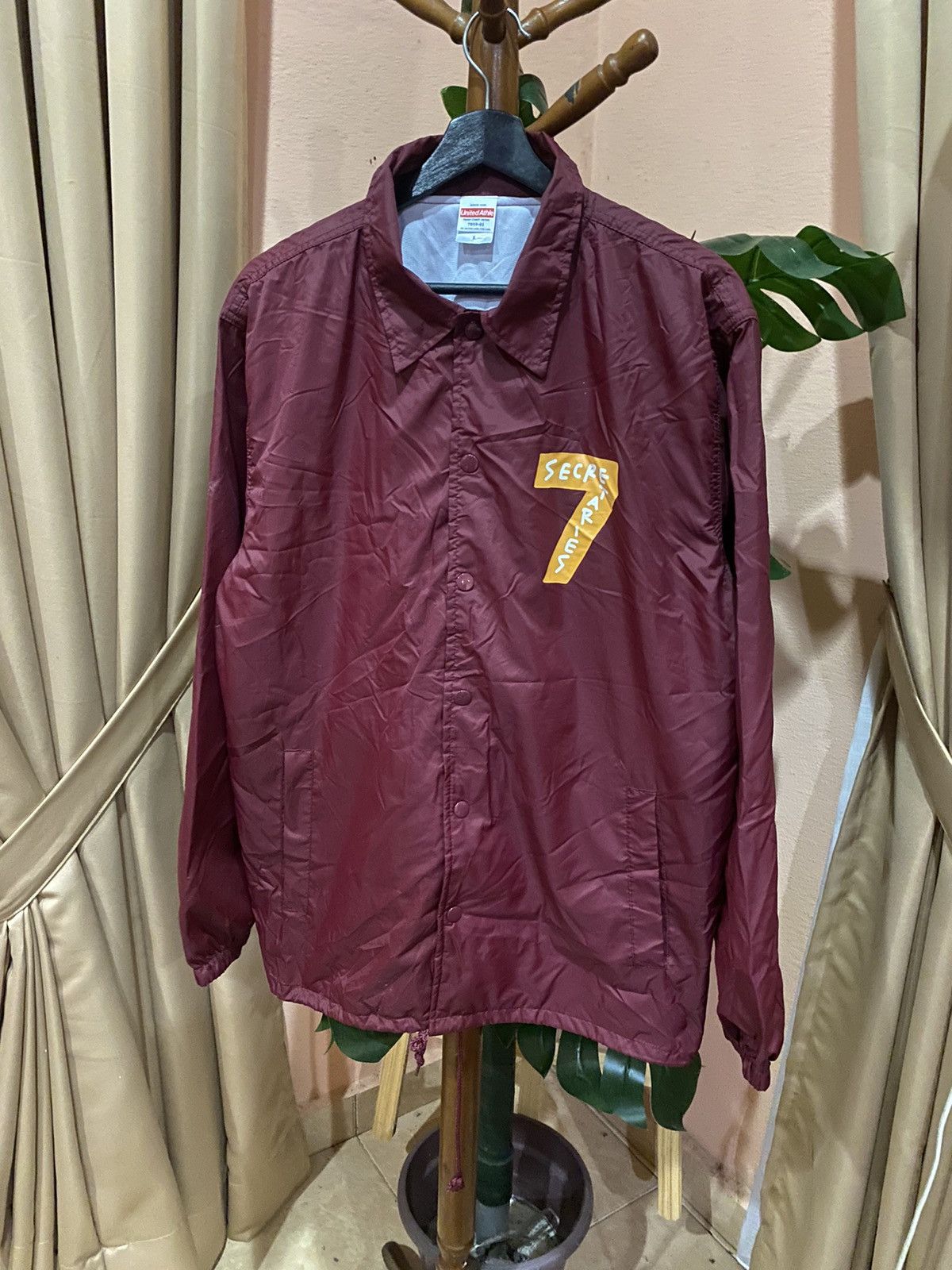 Other VINTAGE SECRET ARIES NO7 NYLON COACH JACKET Size US L / EU 52-54 / 3 - 4 Thumbnail