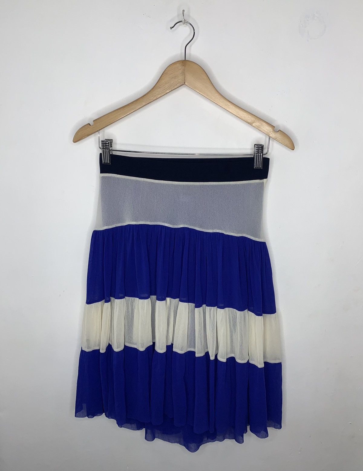 Jean Paul Gaultier Jean Paul Gaultier Midi Mesh Skirt Size 29" - 2 Thumbnail