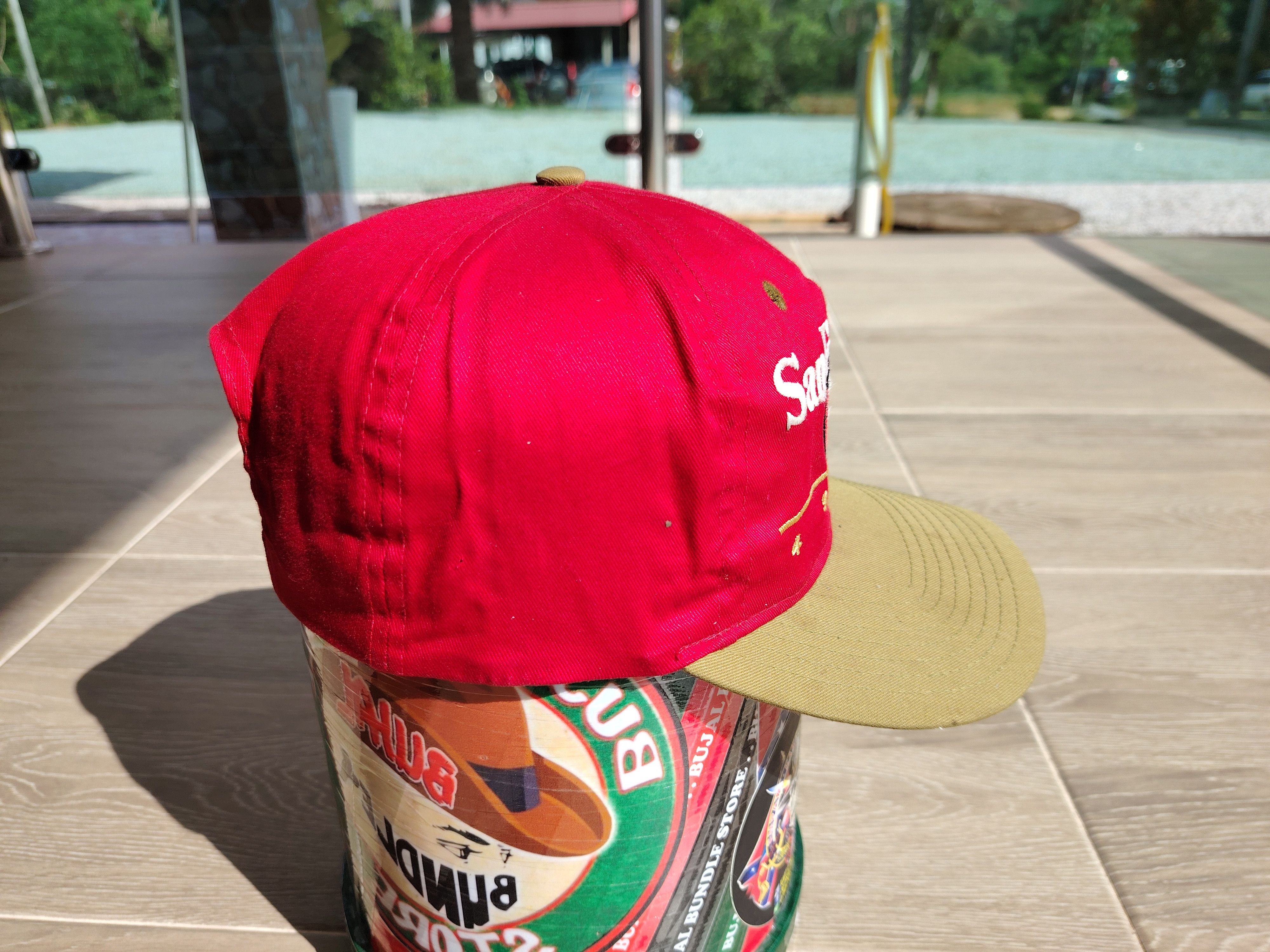 NFL × Vintage Vintage San Francisco 49ers Snapback Hat Size ONE SIZE - 3 Thumbnail