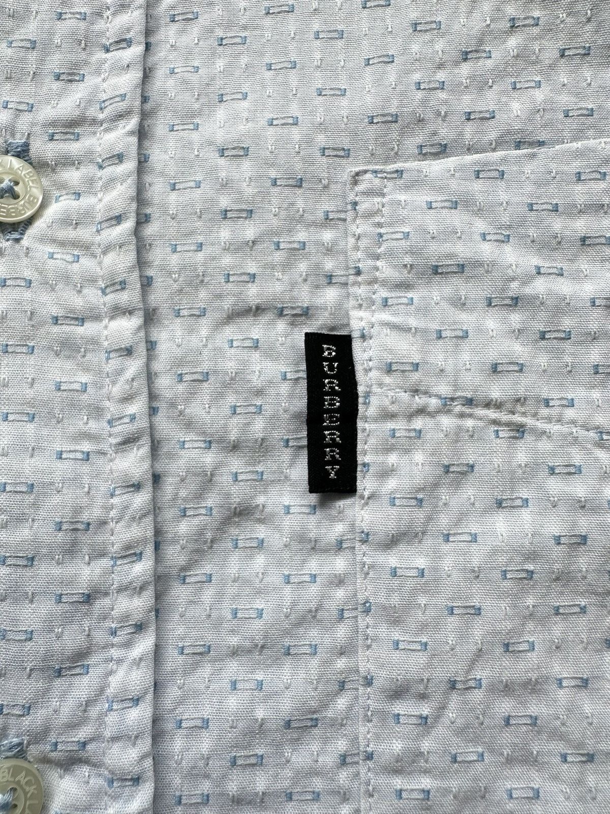Burberry 00's Burberry Black Label Japan button up shirt Size US M / EU 48-50 / 2 - 11 Thumbnail