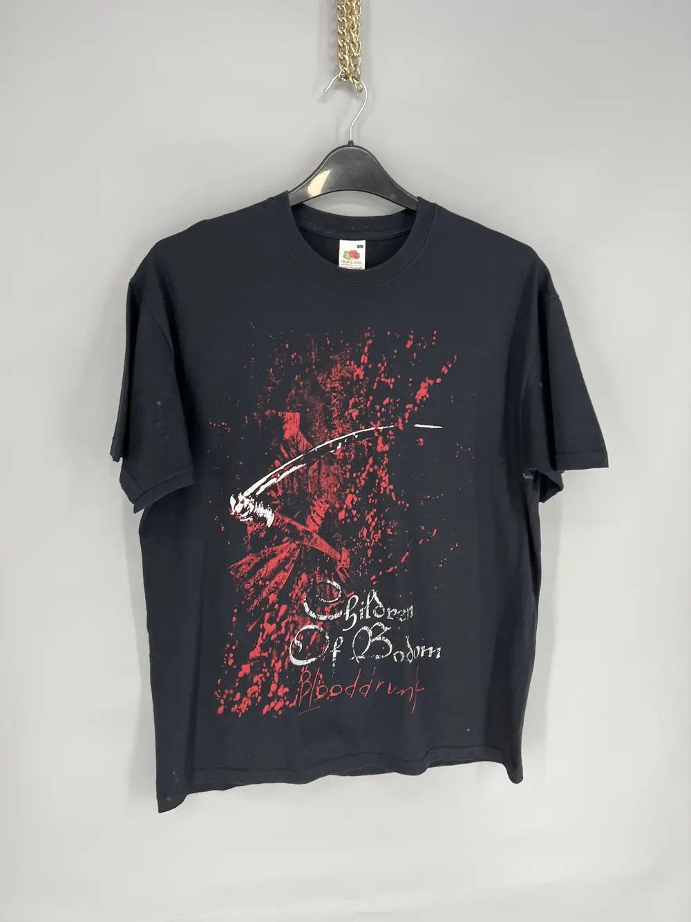 Band Tees Vintage Y2K Children Of Bodom Band Tee 2009 Size US L / EU 52-54 / 3 - 2 Thumbnail