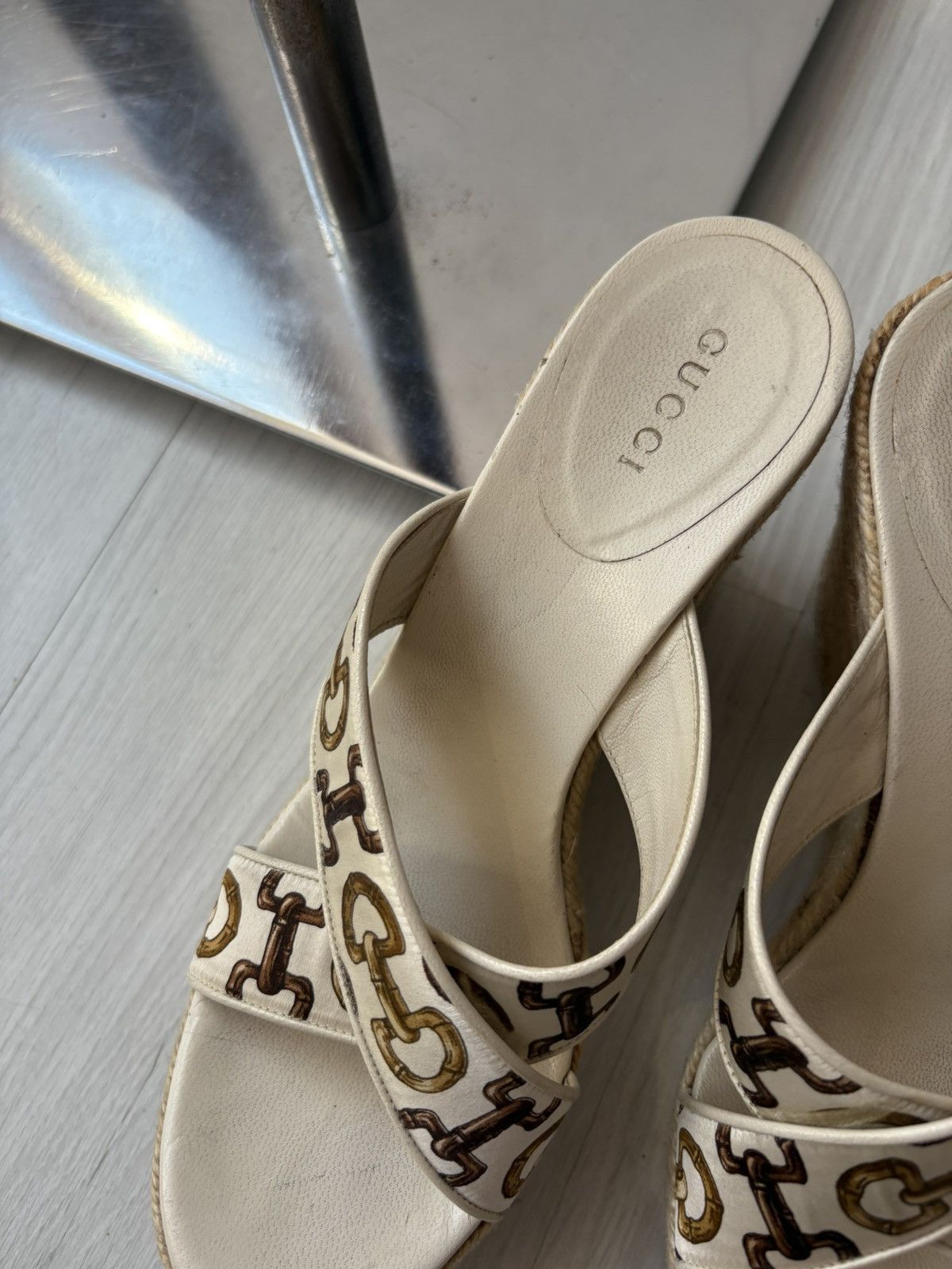 Gucci Gucci cloth sandals Size US 6.5 / IT 36.5 - 9 Thumbnail