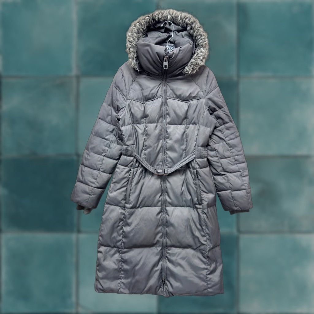 Miss Sixty VINTAGE Miss Sixty Parka Puffer Trench Jacket Womens Gray Green Down M Medium Waterfowl Long Sleeve Zip Pattern: Solid Size M / US 6-8 / IT 42-44 - 1 Thumbnail
