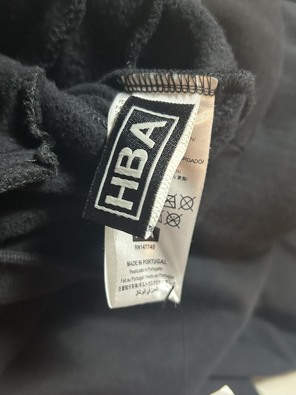 Hood By Air FW16 Reconstructed Double Hoodie ‘Straight HBA’ Size US XS / EU 42 / 0 - 7 Thumbnail