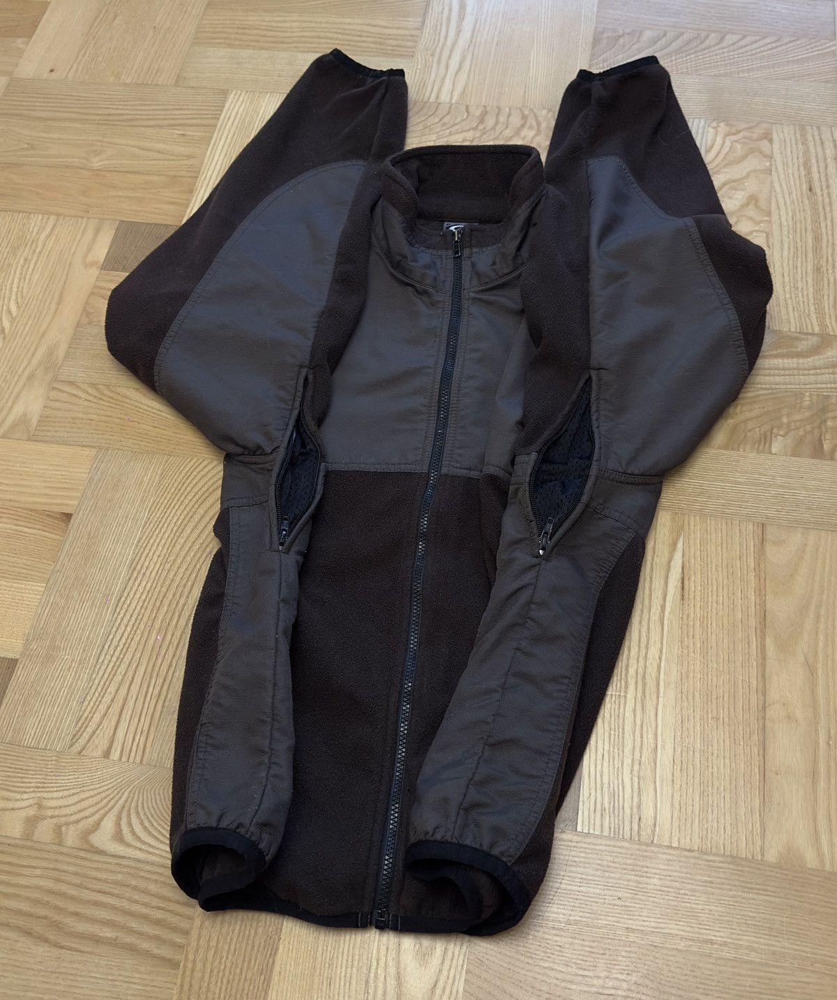 Oakley ☠️OAKLEY Software 2000s Vintage Brown Fleece Sherpa Jacket Size US M / EU 48-50 / 2 - 11 Thumbnail
