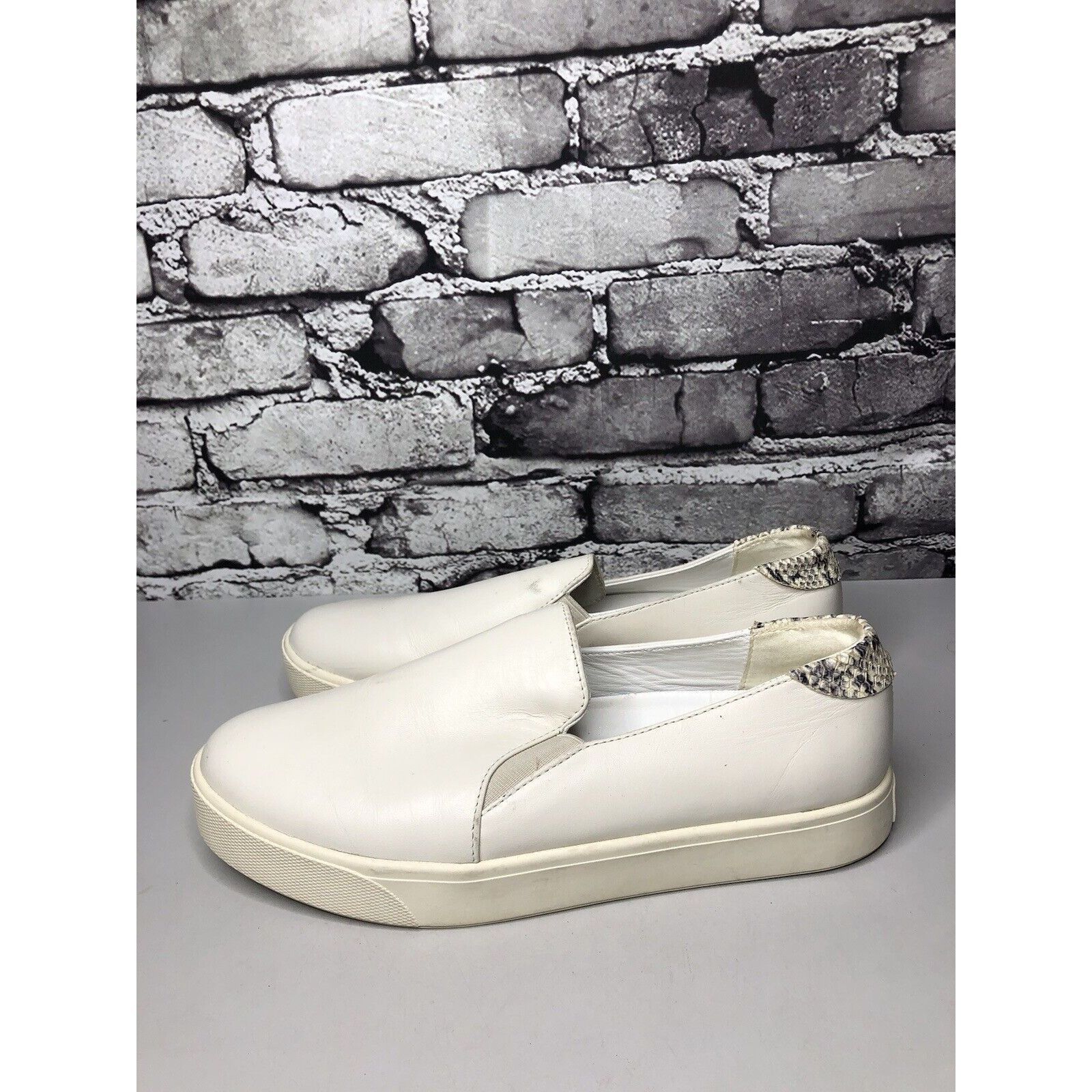 Cole Haan Cole Haan Grand Pro White Leather Slip On Casual Sneakers Sh Size US 9 / IT 39 - 1 Thumbnail