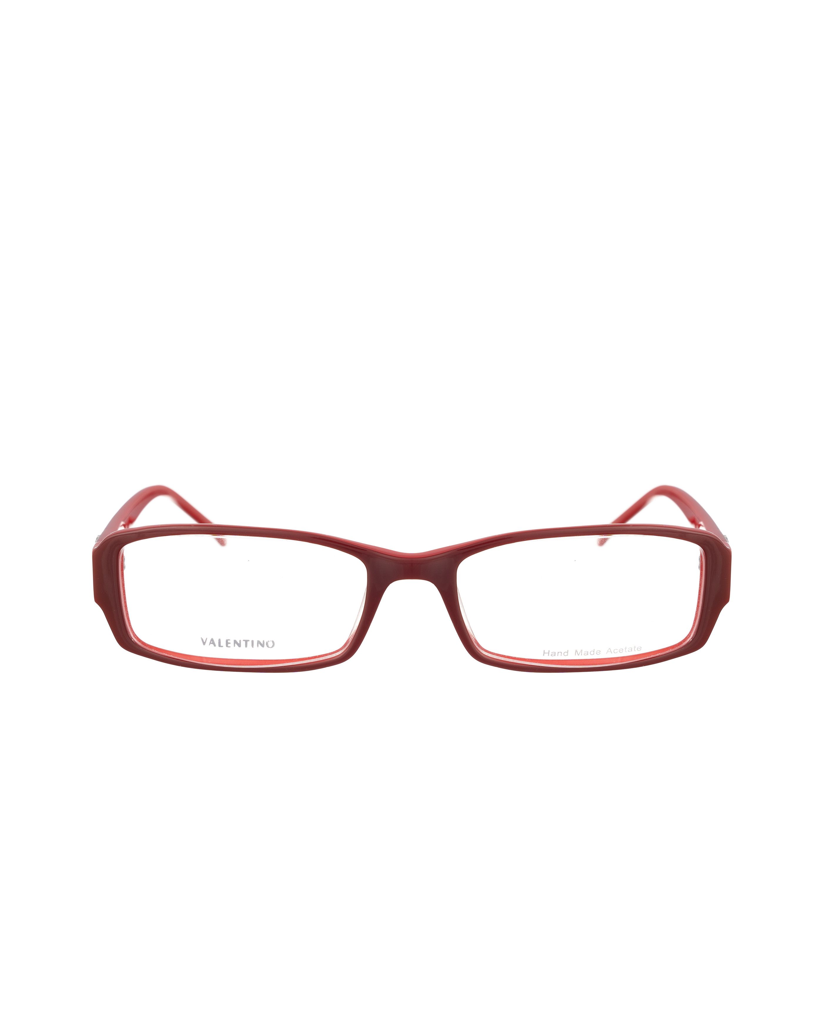 Valentino Valentino 00s Burgundy Glasses with Rhinestones Logo Size ONE SIZE - 2 Thumbnail