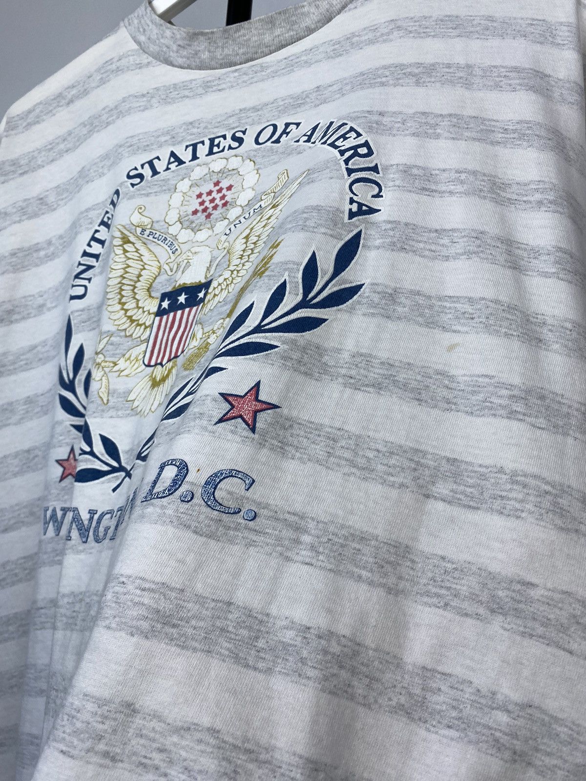 Band Tees × Vintage Vintage 90s Washington USA LOGO Graphic t shirt Size US L / EU 52-54 / 3 - 6 Thumbnail