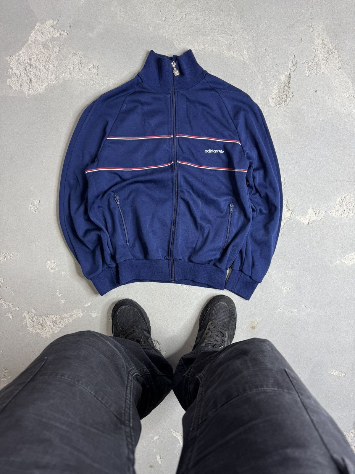 Adidas × Vintage Vintage adidas West Germany track jacket Size US S / EU 44-46 / 1 - 1 Thumbnail