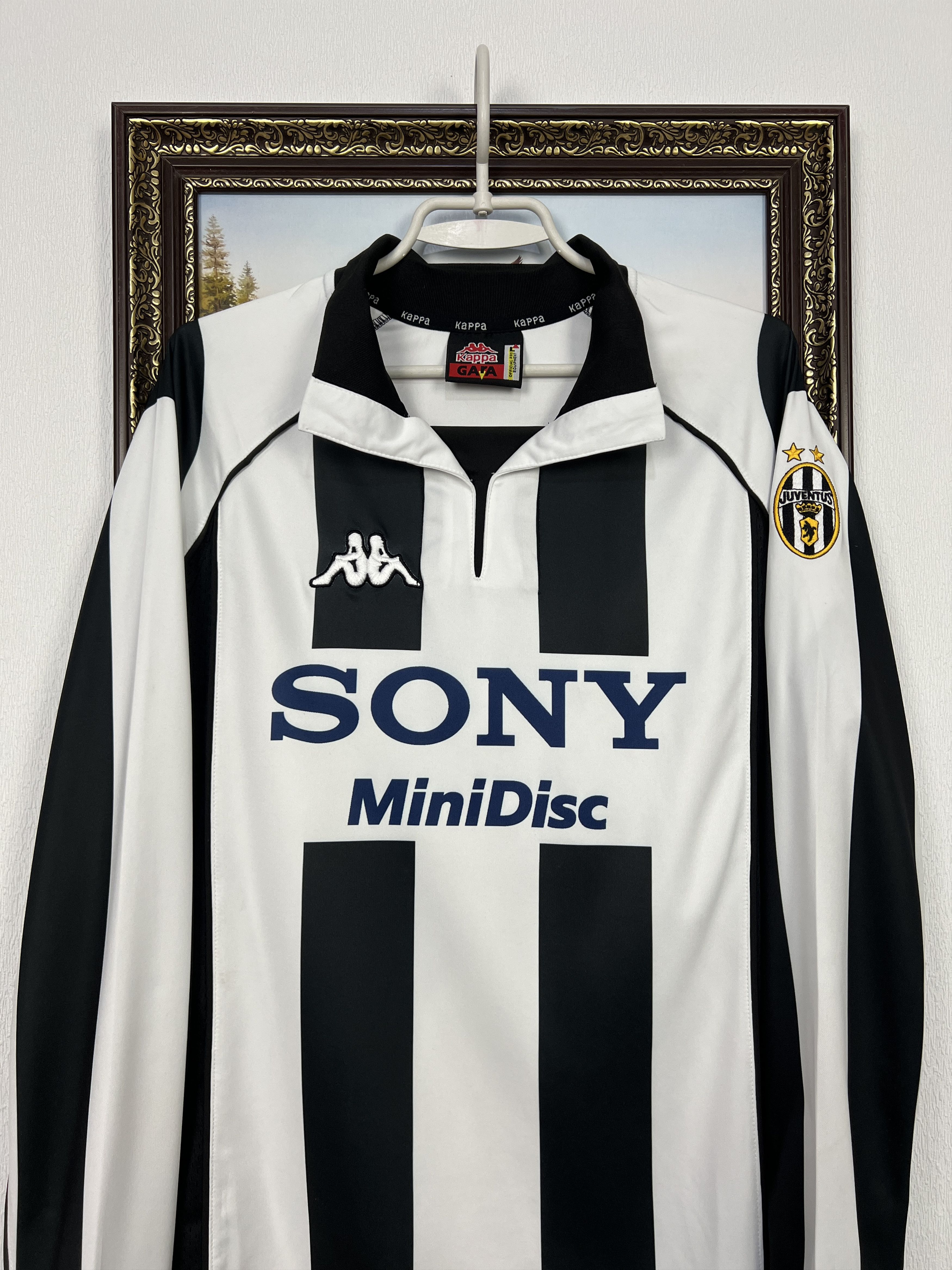 Kappa Juventus Home football shirt 1996 Kappa Jersey Long Sleeve Size US L / EU 52-54 / 3 - 2 Thumbnail