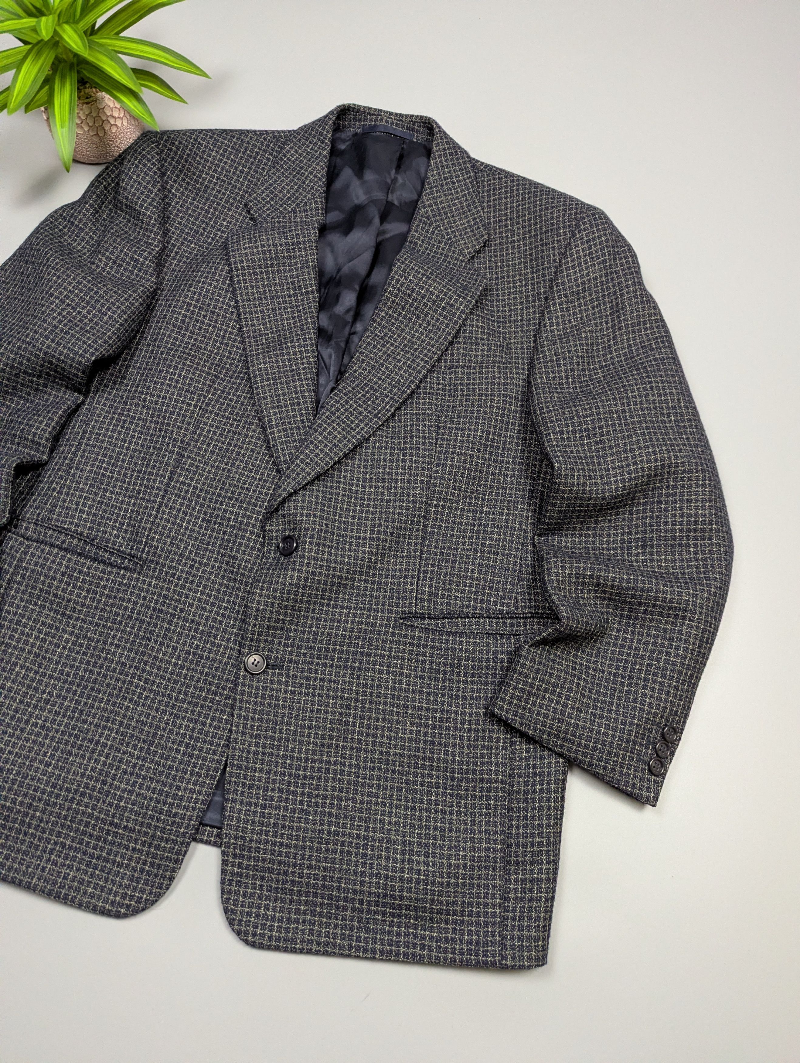 Vintage Vintage Carl Gross Wool Blazer Tailored by Leffers Men’s XL Size 52R - 8 Thumbnail