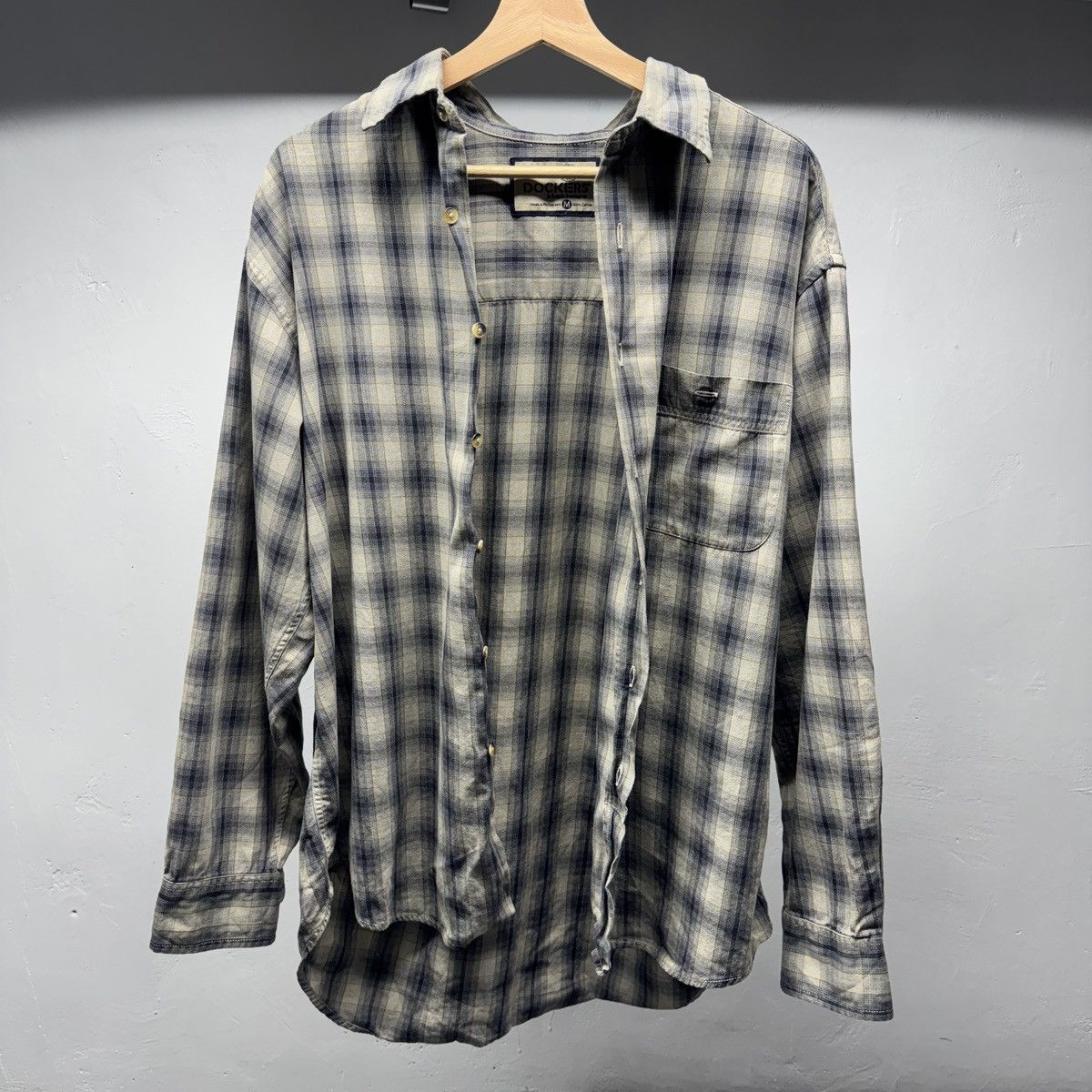 Vintage Vintage Faded Plaid Flannel Shirt ERD Grunge RRL Margiela Size US M / EU 48-50 / 2 - 1 Thumbnail