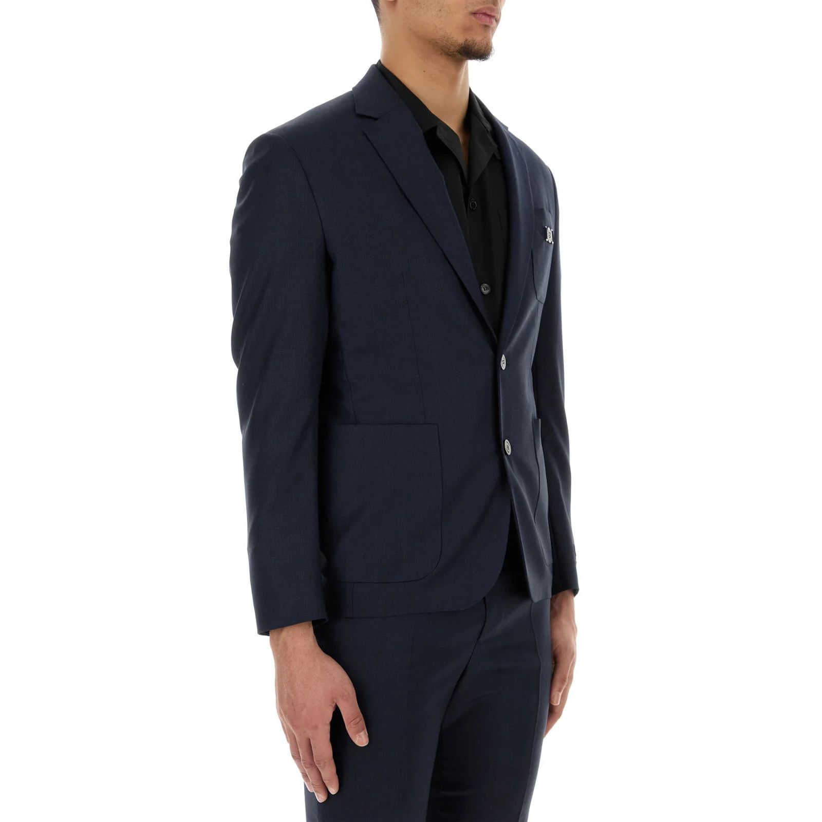 Gucci GUCCI Dark Blue Wool Blazer New & Authentic (Men's size:48;) Size US M / EU 48-50 / 2 - 3 Thumbnail