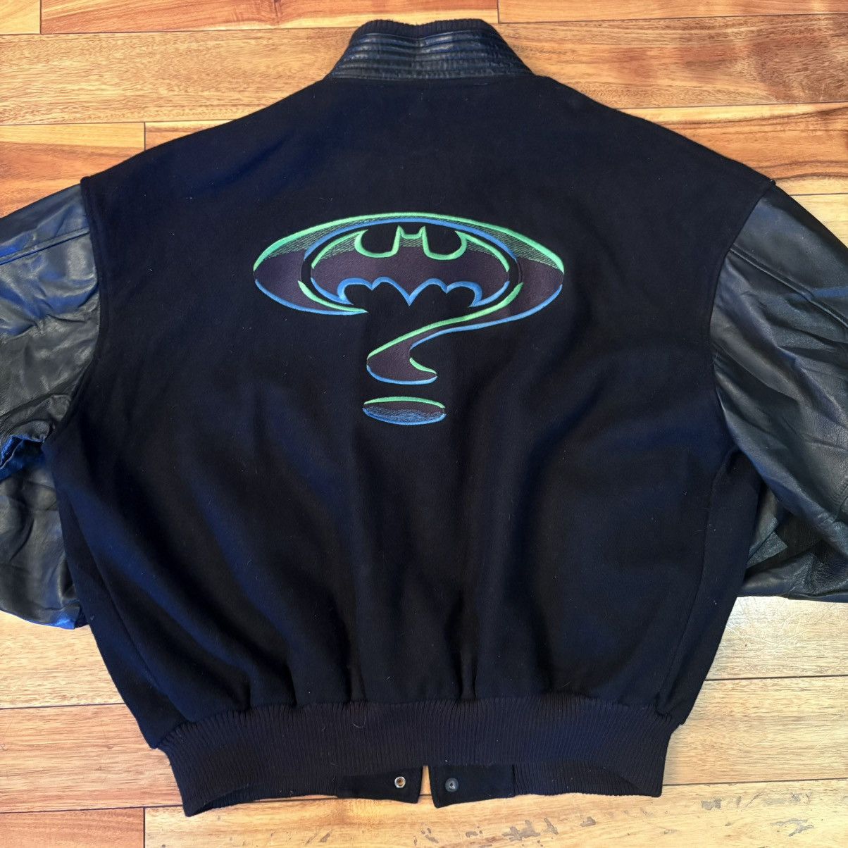 Batman × Dc Comics × Jh Designs JH Designs Batman Joker's Wild Vintage  Bomber Jacket Men XL | Grailed