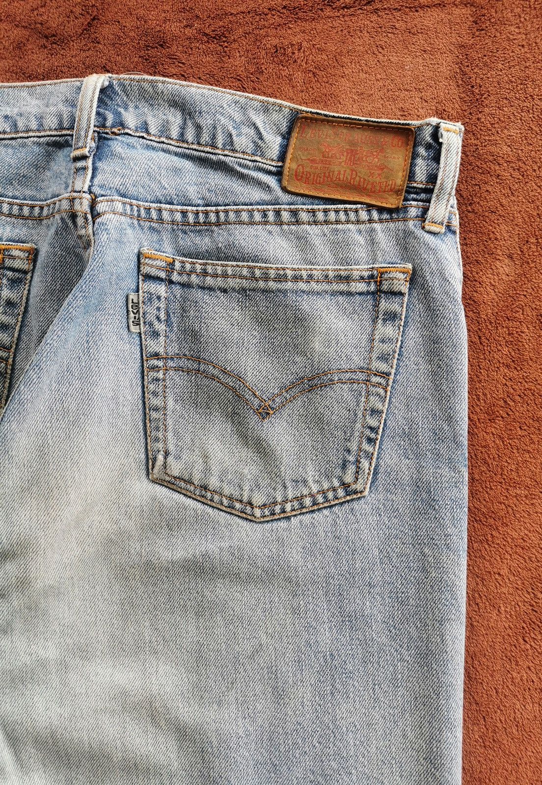 Levi's 90s Vintage Levis Silvertab Distressed Denim Jeans Size US 32 / EU 48 - 2 Thumbnail