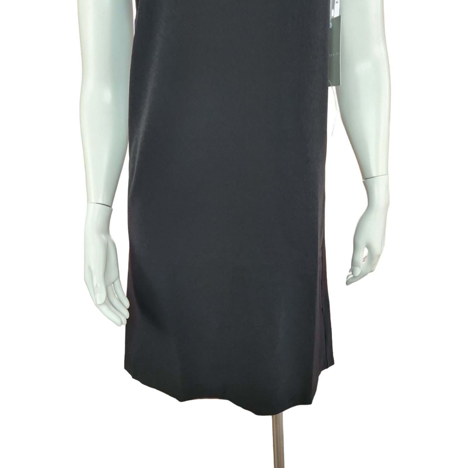 Chelsea Soccer Chelsea 28 Womens XXS Black Midi Shift Dress NWT Summer Size XS / US 0-2 / IT 36-38 - 3 Thumbnail