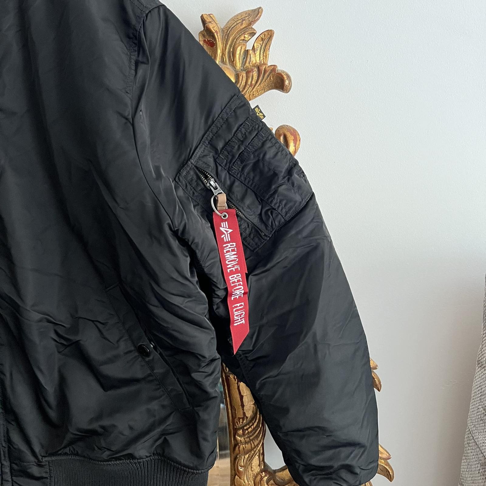 Alpha Industries × Vintage Alpha Industries Vintage Bomber Jacket Ma 1 Avantgarde Sz M Size US M / EU 48-50 / 2 - 5 Thumbnail