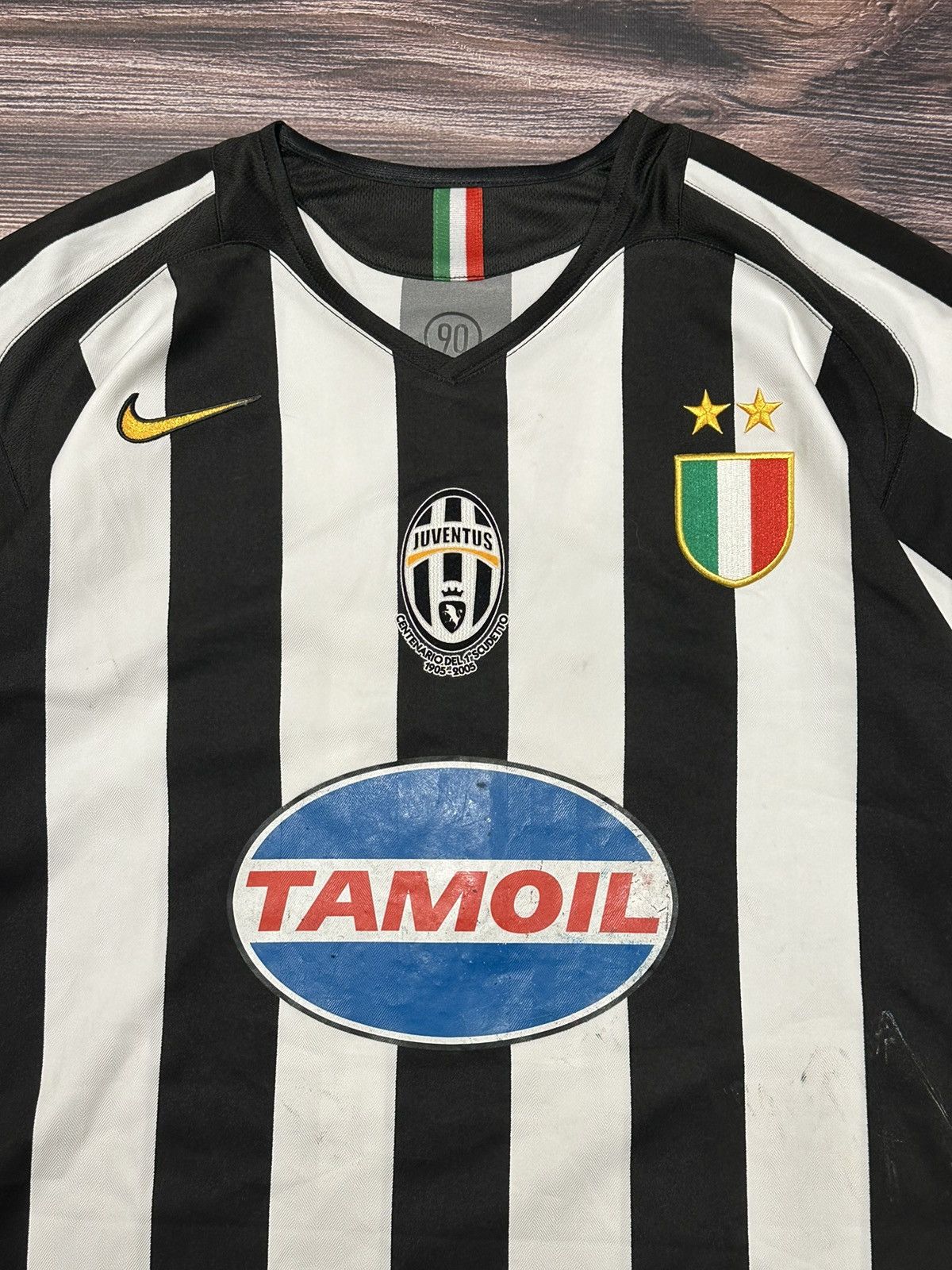 Nike × Vintage Vintage Soccer Jersey Juventus 2005-2006 Veira❗️ Size US L / EU 52-54 / 3 - 3 Thumbnail