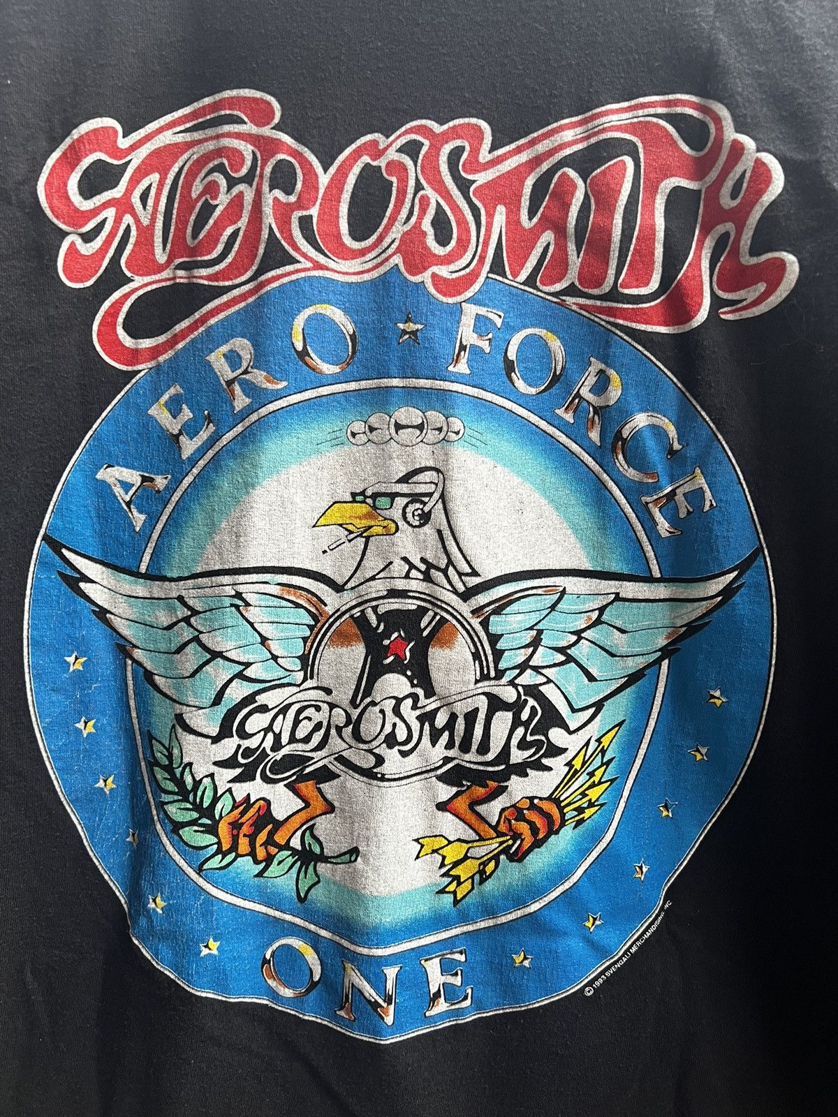 Vintage Aerosmith shirt 90s Size US M / EU 48-50 / 2 - 3 Thumbnail