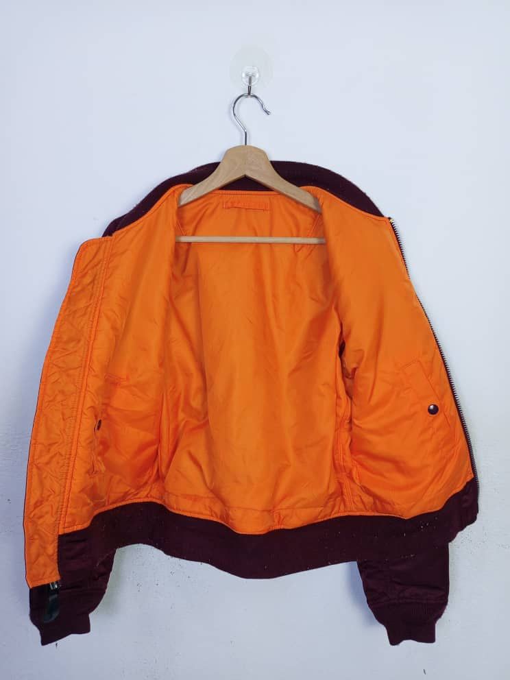 Alpha Industries vintage Alpha Industries Flight / Bomber Jacket Size US S / EU 44-46 / 1 - 4 Thumbnail